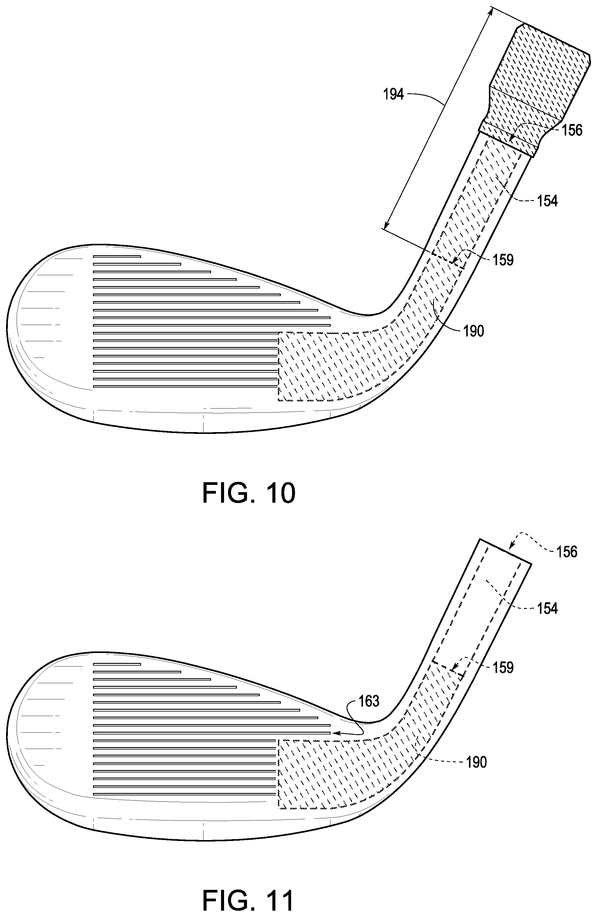 Patent US12599819 Figure 6 – Golf club head