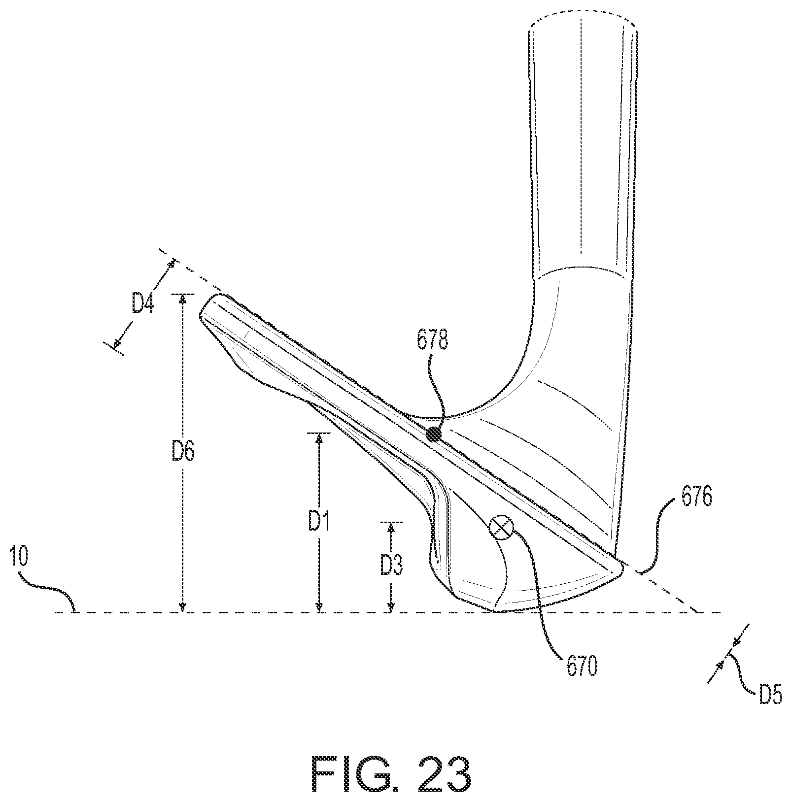 Patent US12599819 Figure 14 – Golf club head