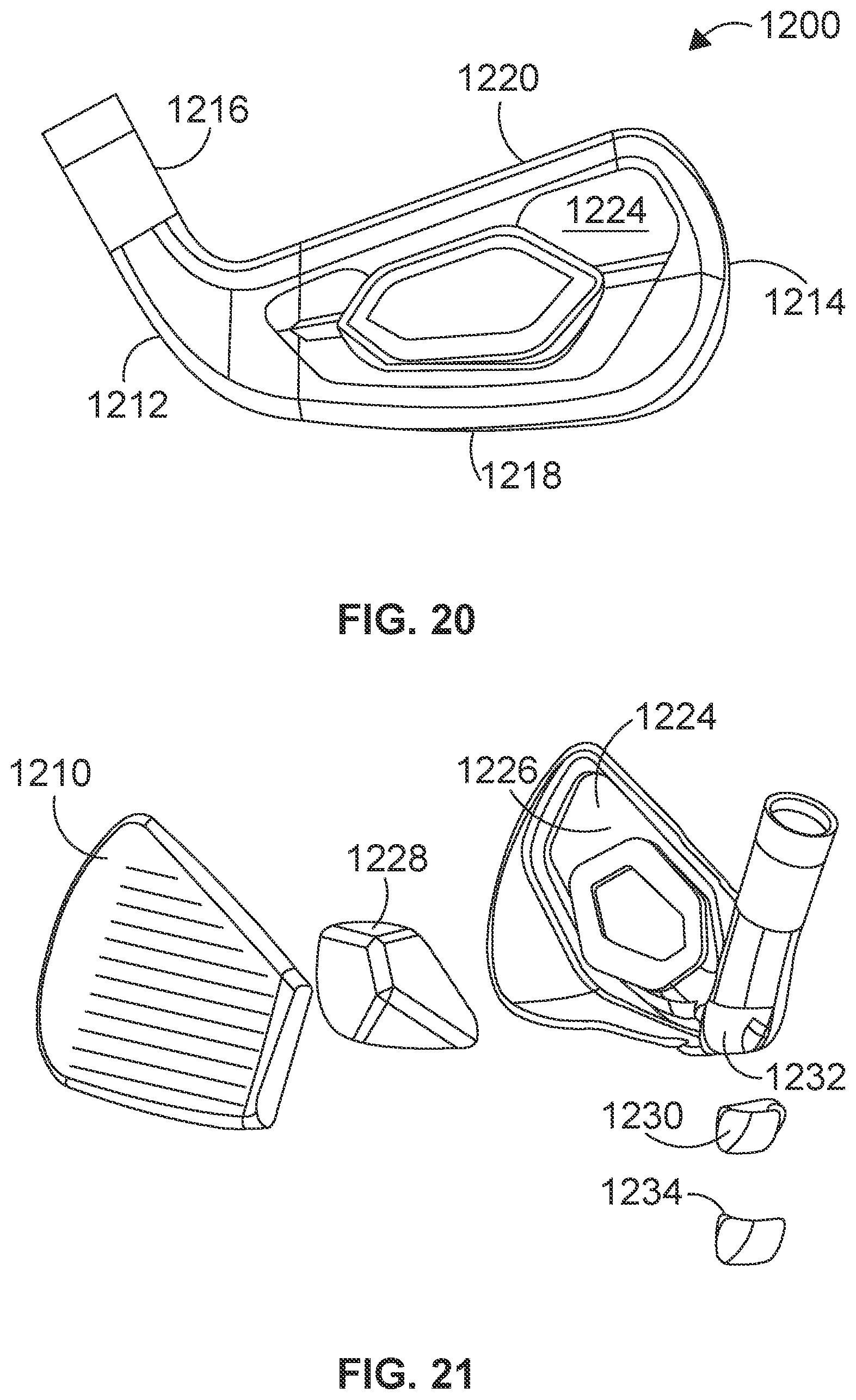 Patent US12599820 Figure 11 – Weighted iron set