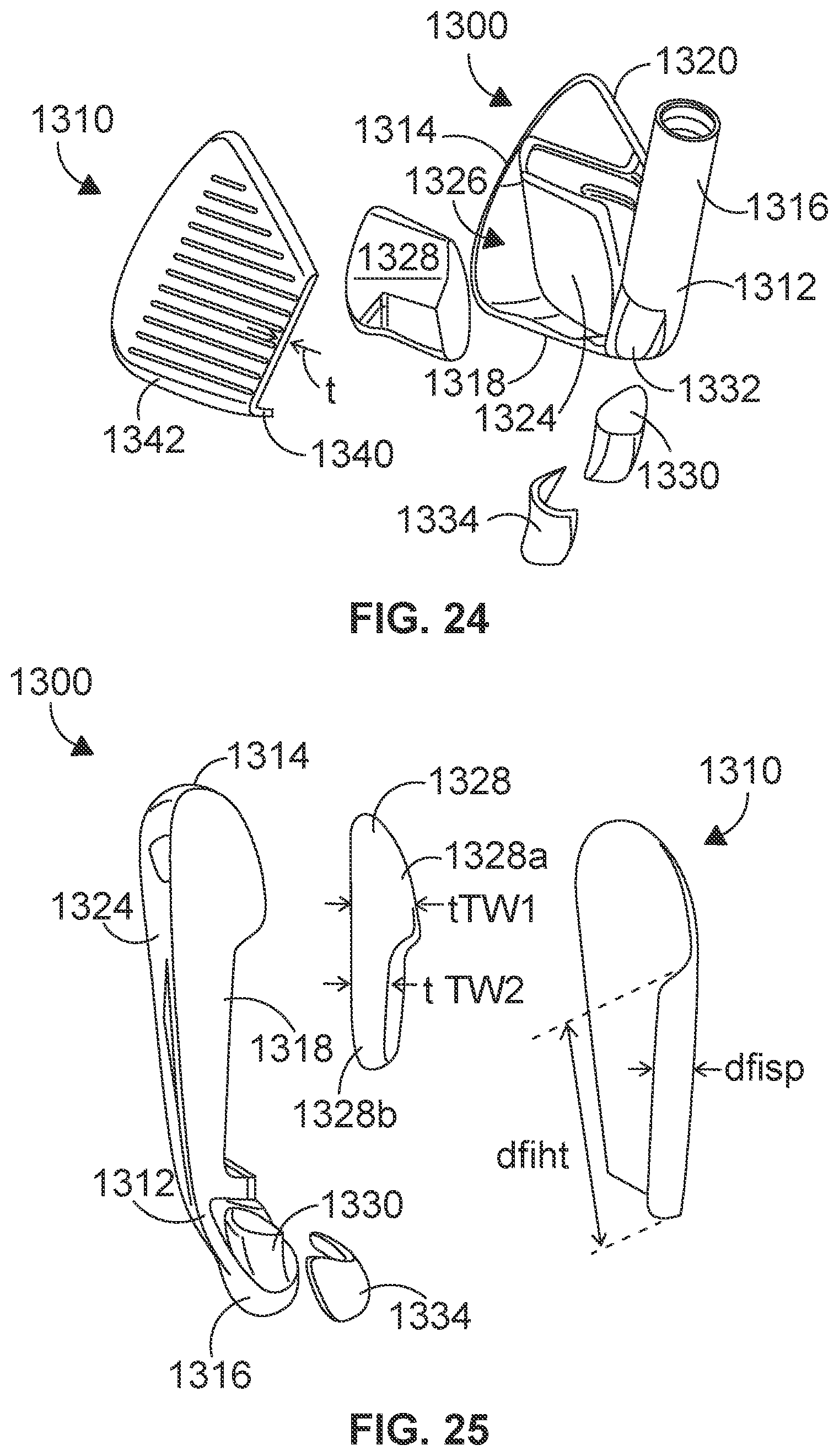 Patent US12599820 Figure 13 – Weighted iron set