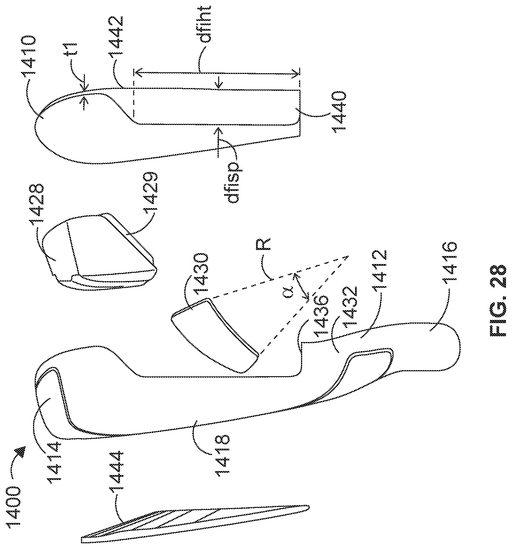 Patent US12599820 Figure 16 – Weighted iron set