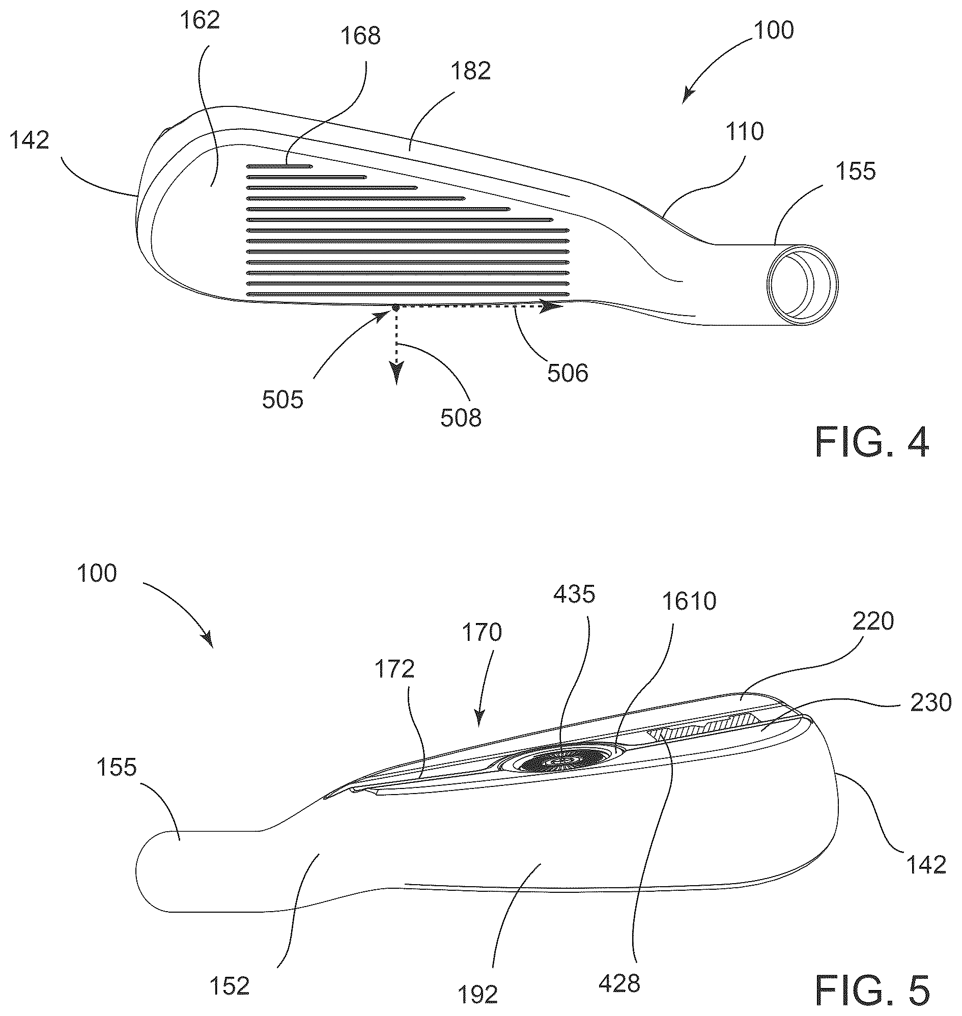 Patent US12599821 Figure 3 – Golf club heads and methods to manufacture golf club heads
