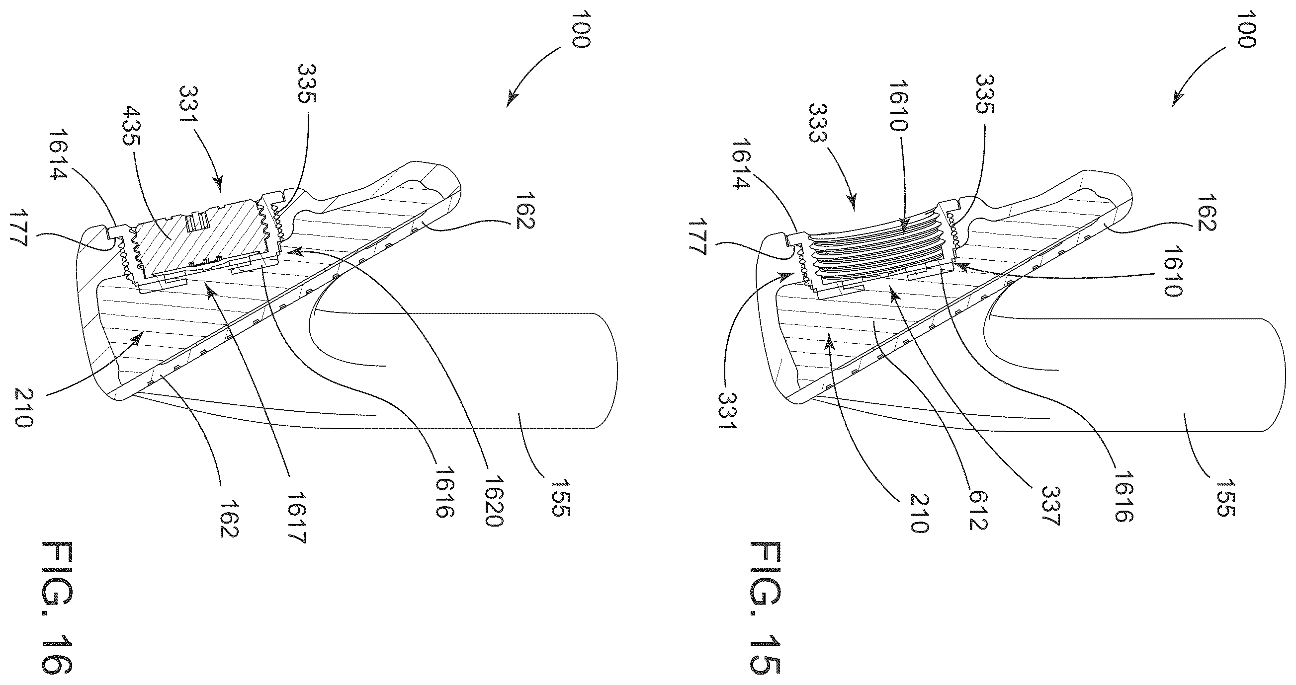 Patent US12599821 Figure 8 – Golf club heads and methods to manufacture golf club heads