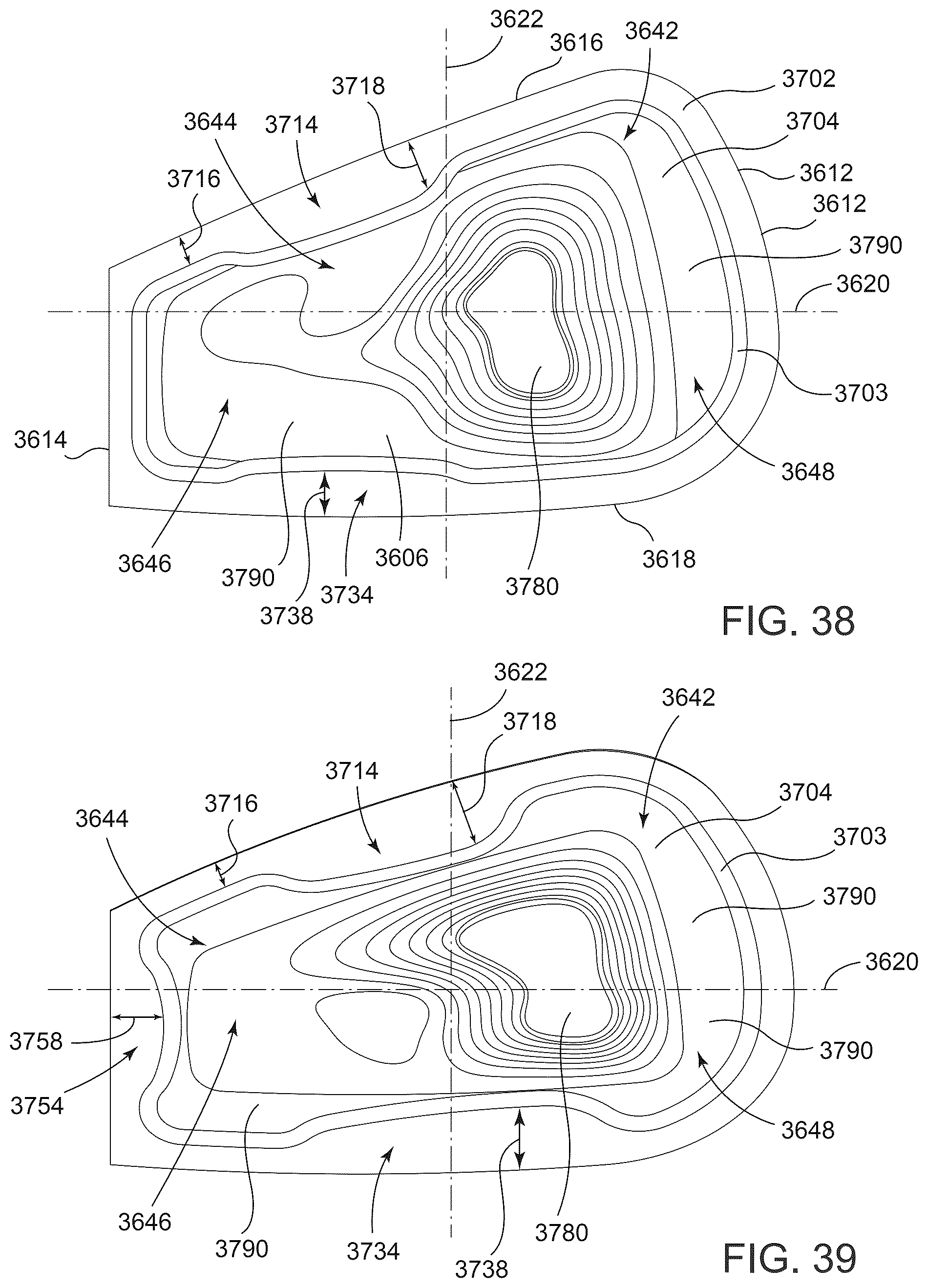 Patent US12599821 Figure 17 – Golf club heads and methods to manufacture golf club heads