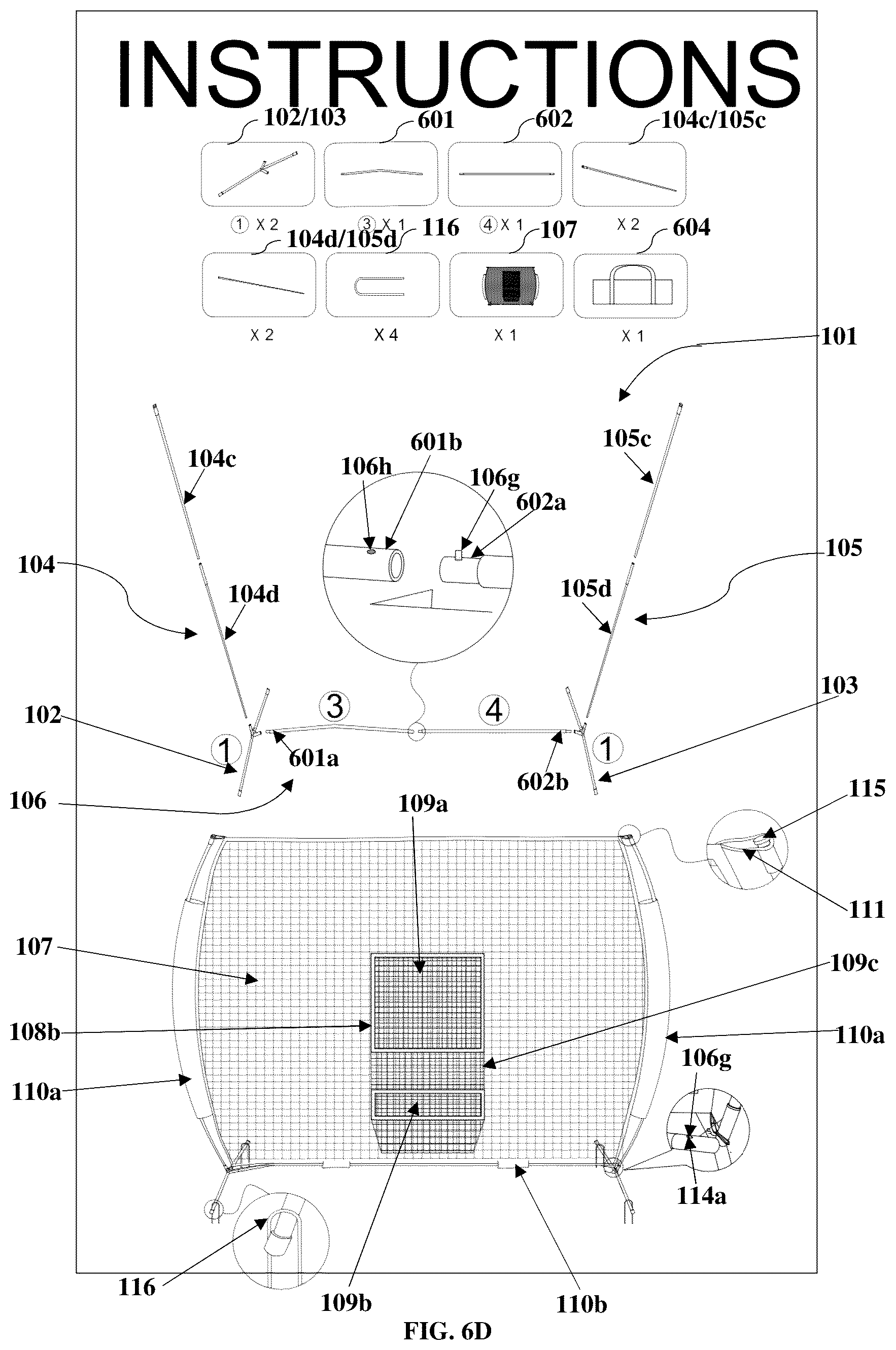 Patent US12599823 Figure 15 – Portable disc sport training apparatus