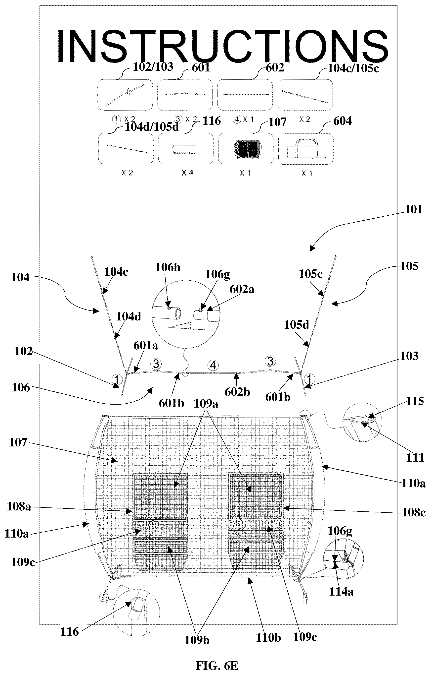 Patent US12599823 Figure 16 – Portable disc sport training apparatus