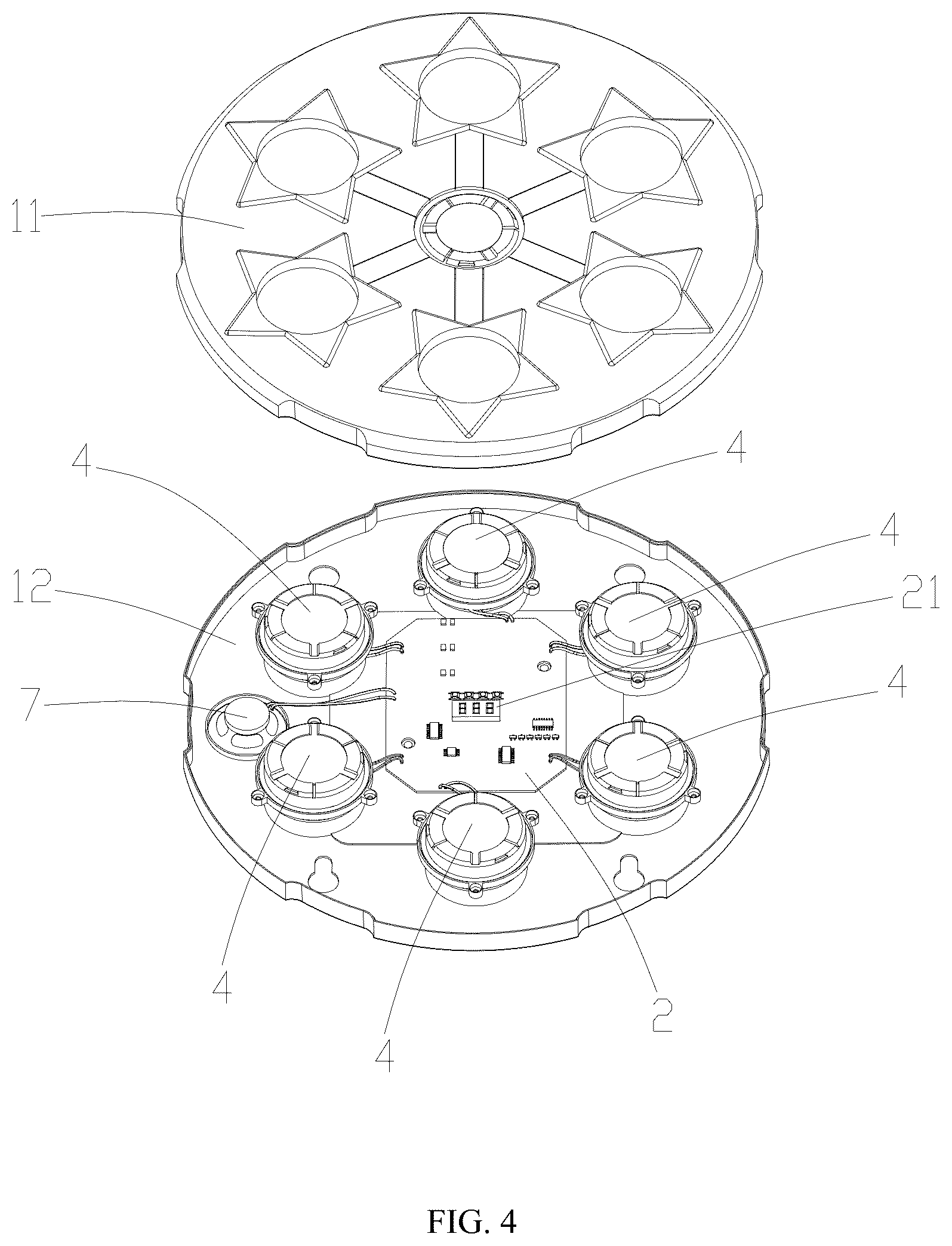 Patent US12599827 Figure 4 – Boxing entertainment device