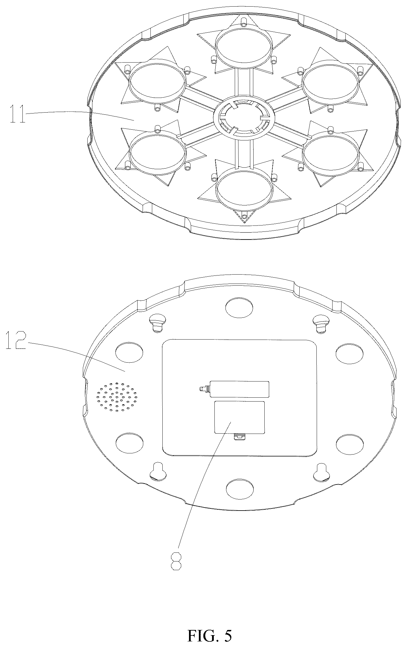Patent US12599827 Figure 5 – Boxing entertainment device