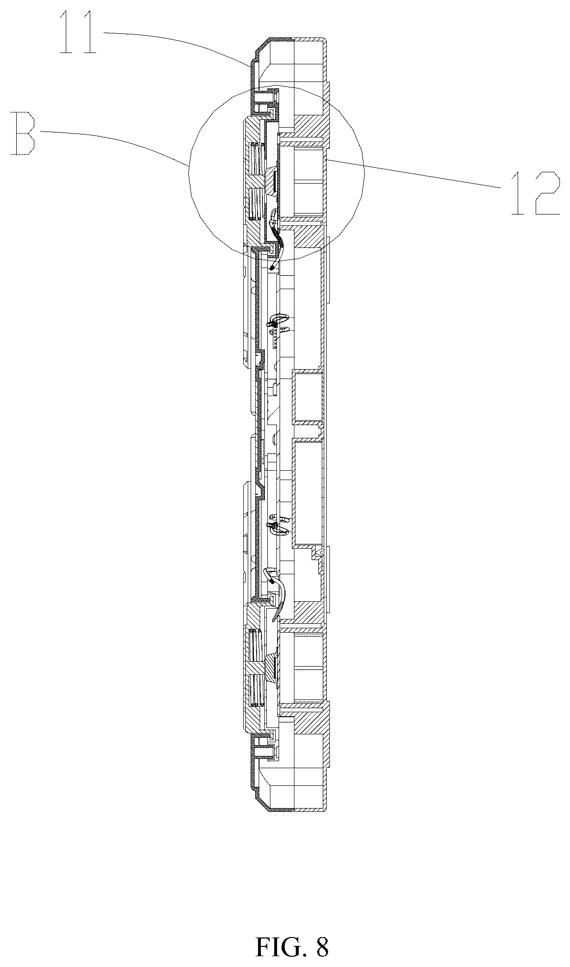 Patent US12599827 Figure 8 – Boxing entertainment device