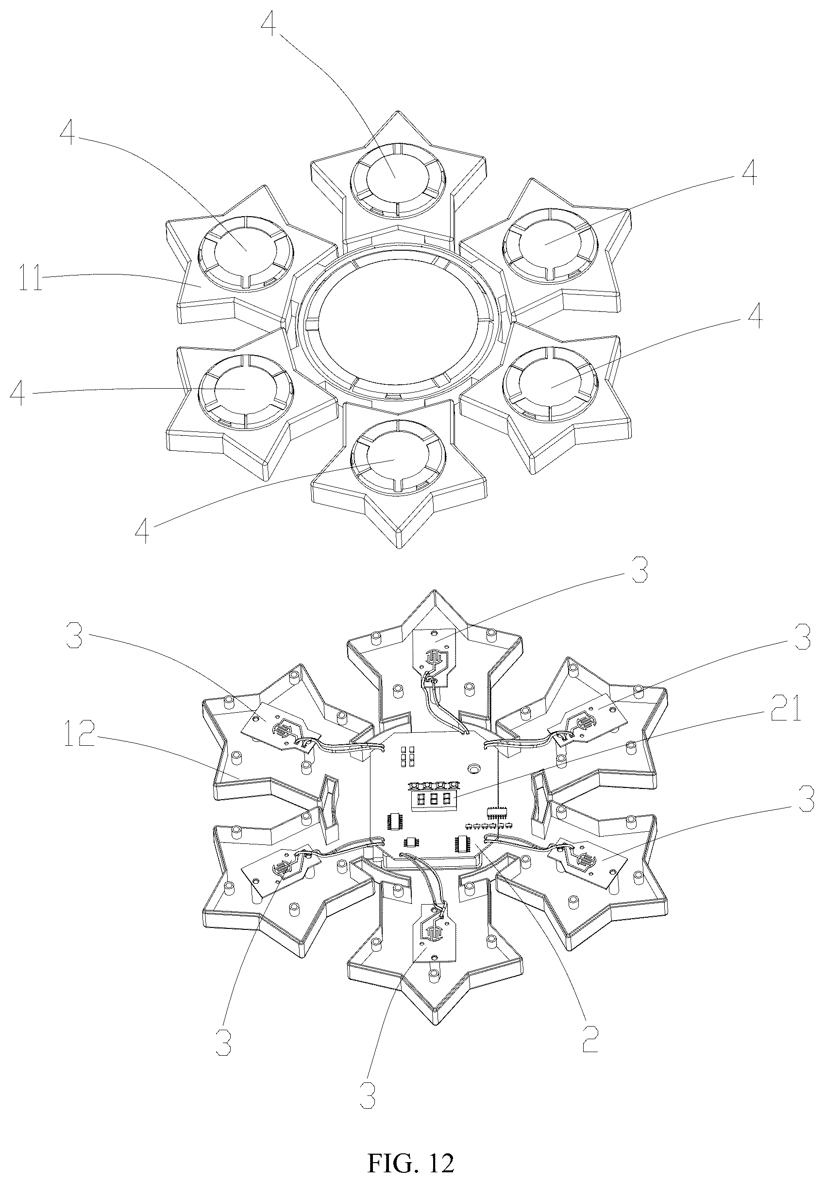 Patent US12599827 Figure 12 – Boxing entertainment device