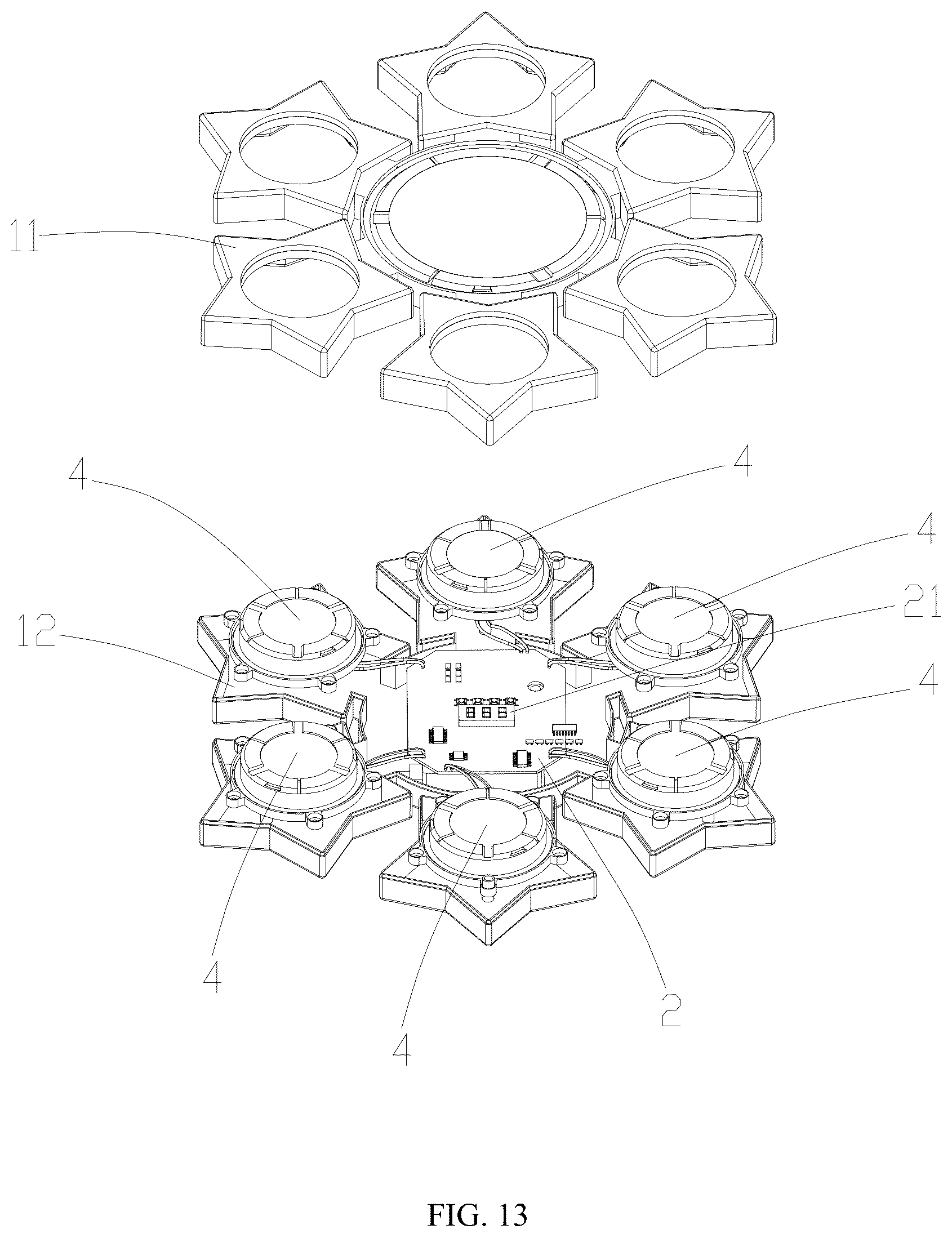 Patent US12599827 Figure 13 – Boxing entertainment device