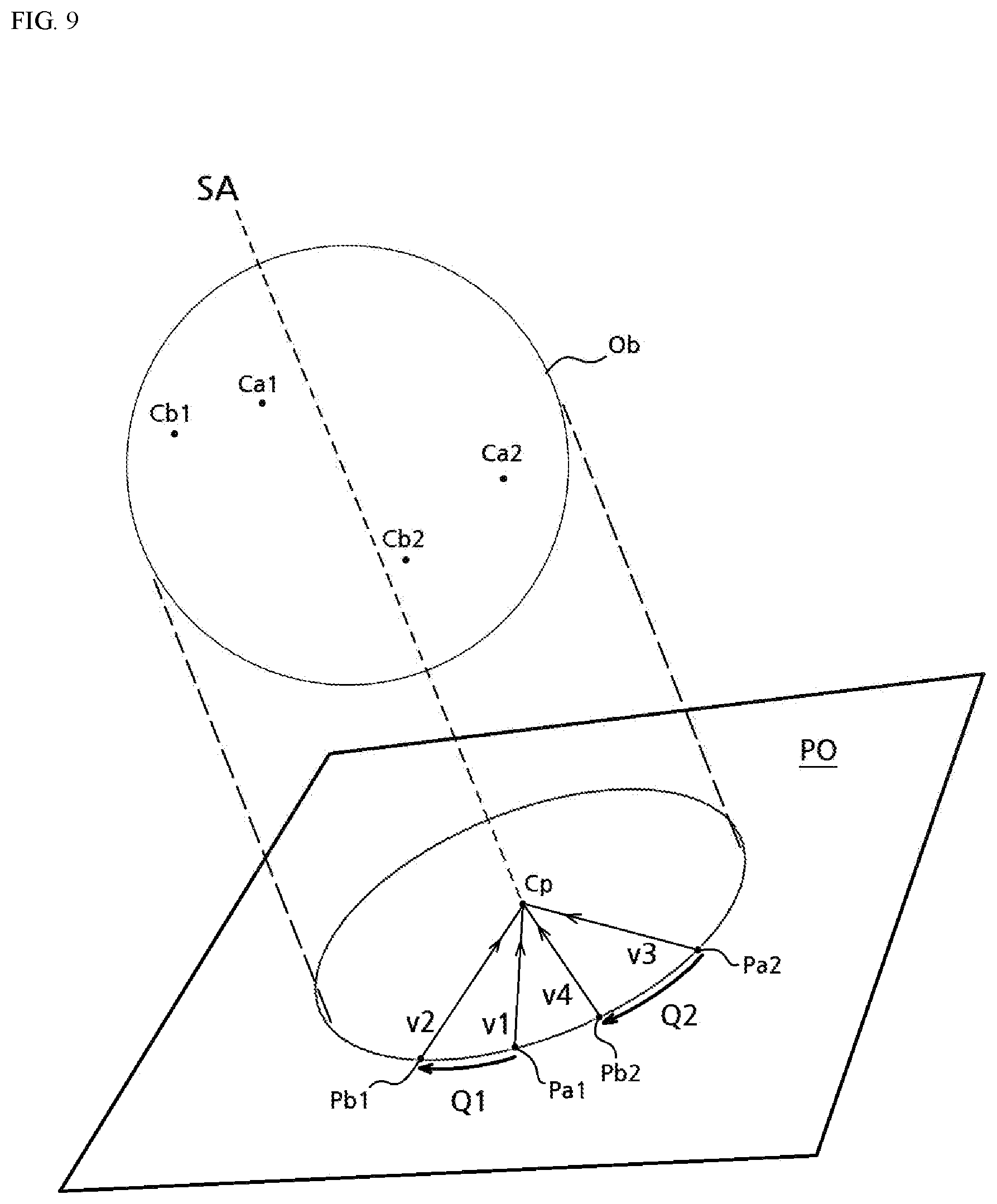 Patent US12599828 Figure 8 – Spin calculation method for golf ball moving by being hit and spin calculation apparatus using same