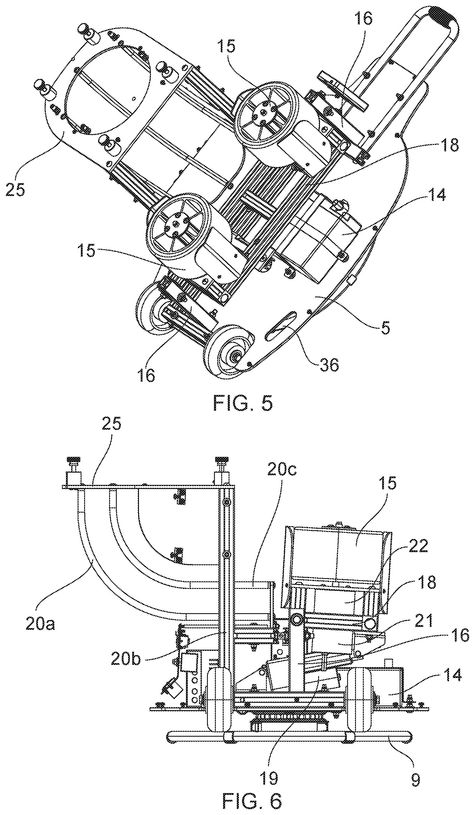 Patent US12599830 Figure 4 – Training device for ball sports