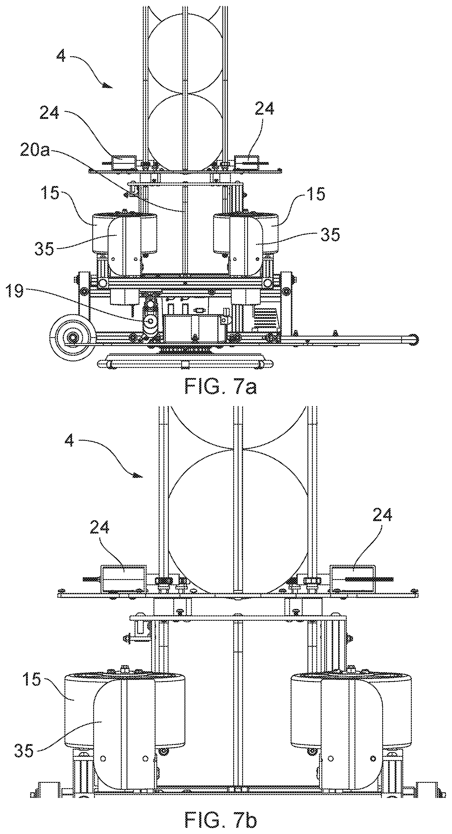 Patent US12599830 Figure 5 – Training device for ball sports