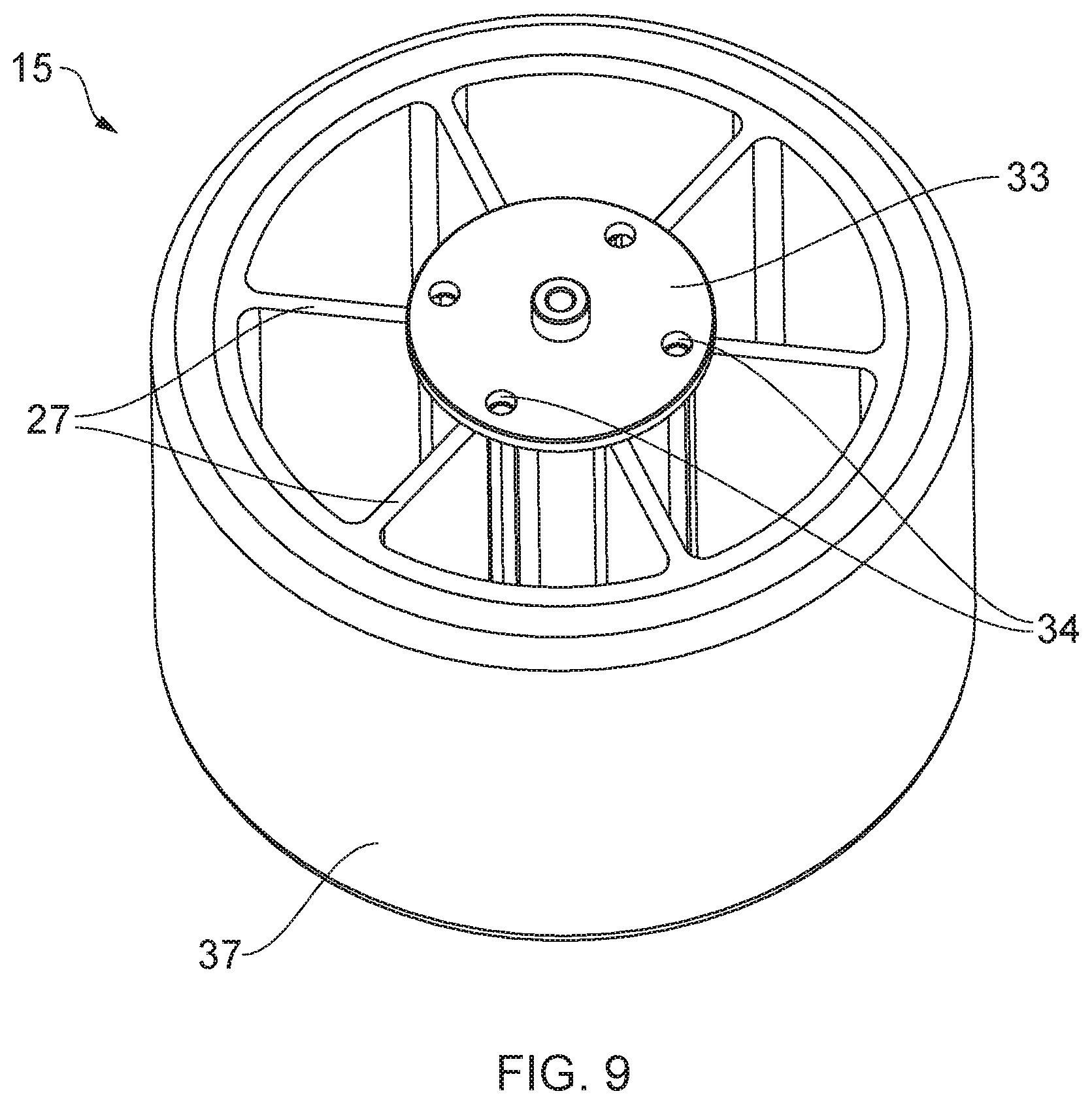 Patent US12599830 Figure 7 – Training device for ball sports