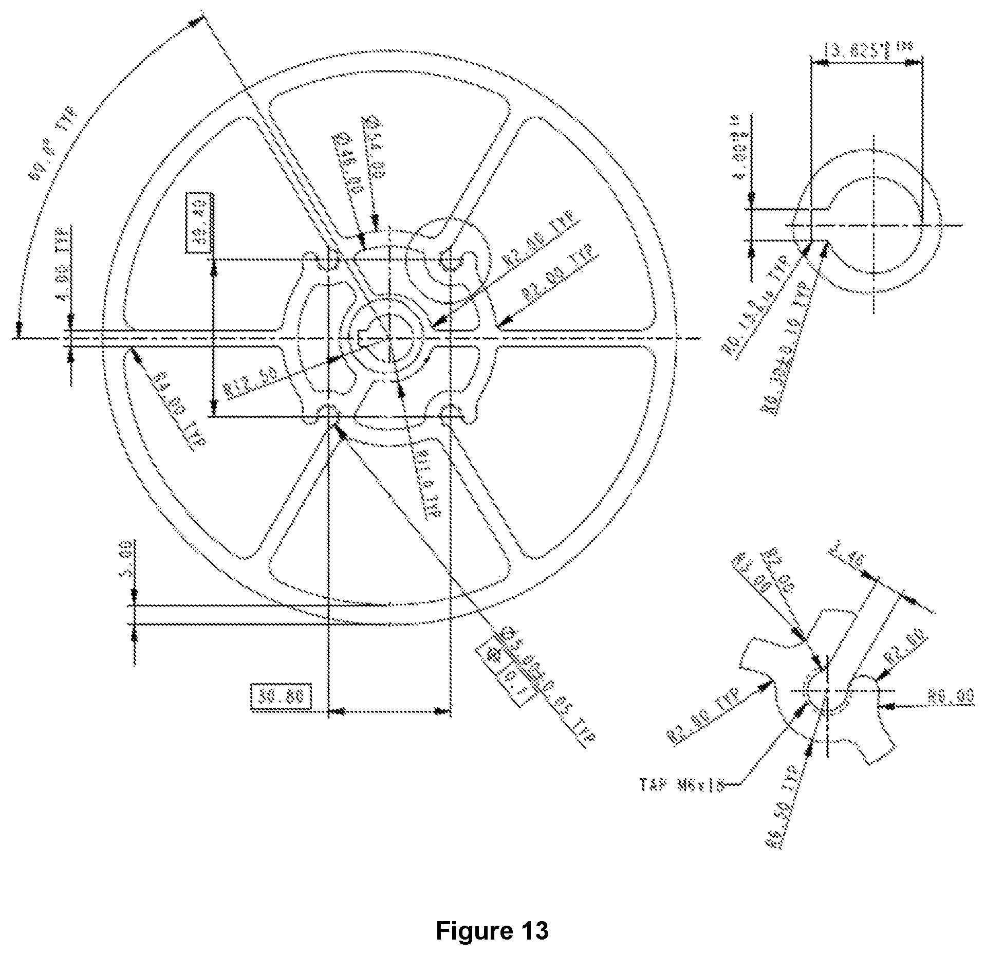 Patent US12599830 Figure 10 – Training device for ball sports