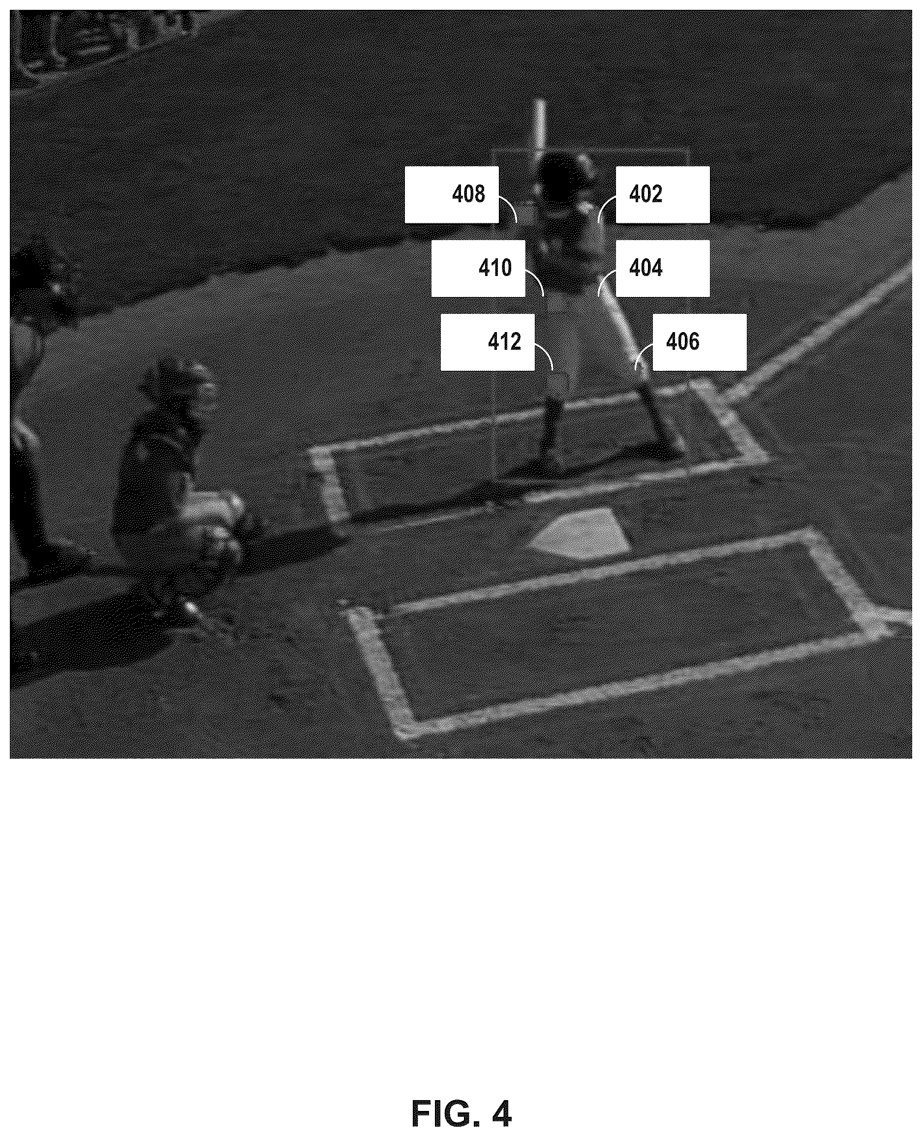 Patent US12599832 Figure 4 – Automatic umpiring system