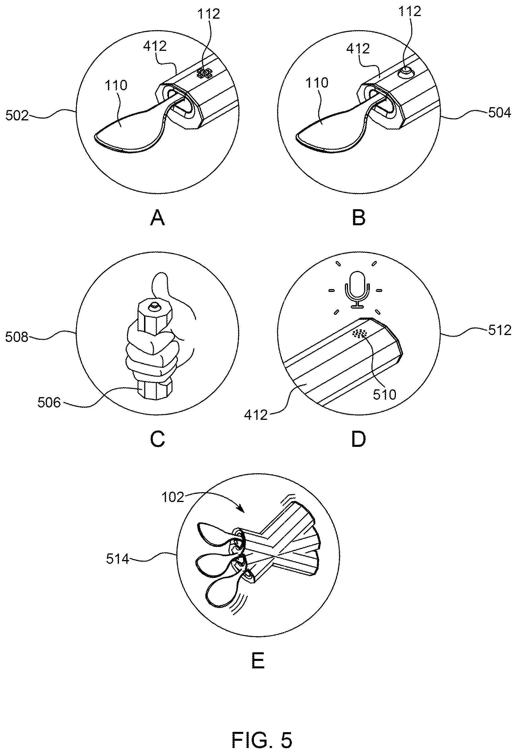 Patent US12599836 Figure 5 – Dining game apparatus