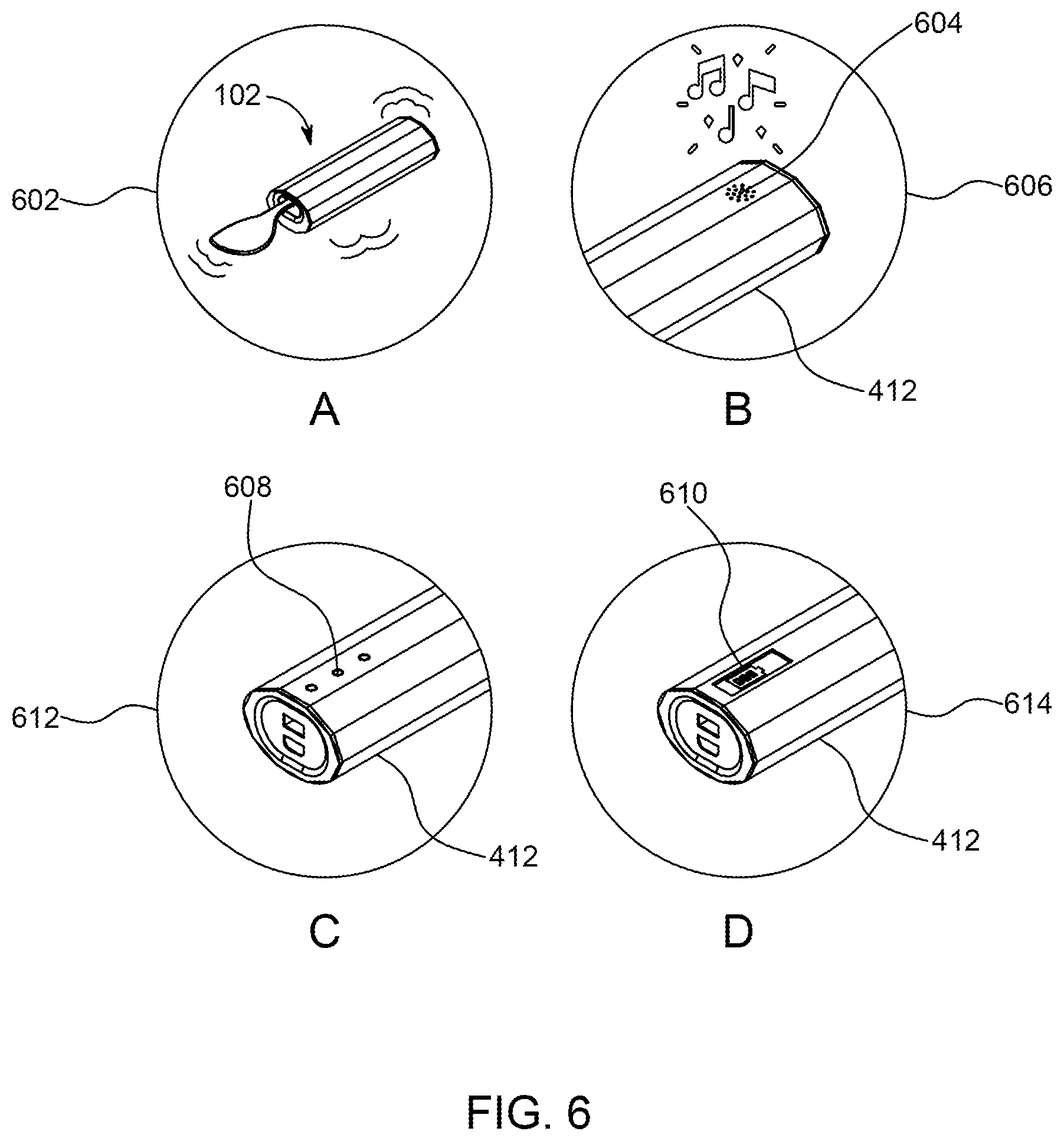 Patent US12599836 Figure 6 – Dining game apparatus