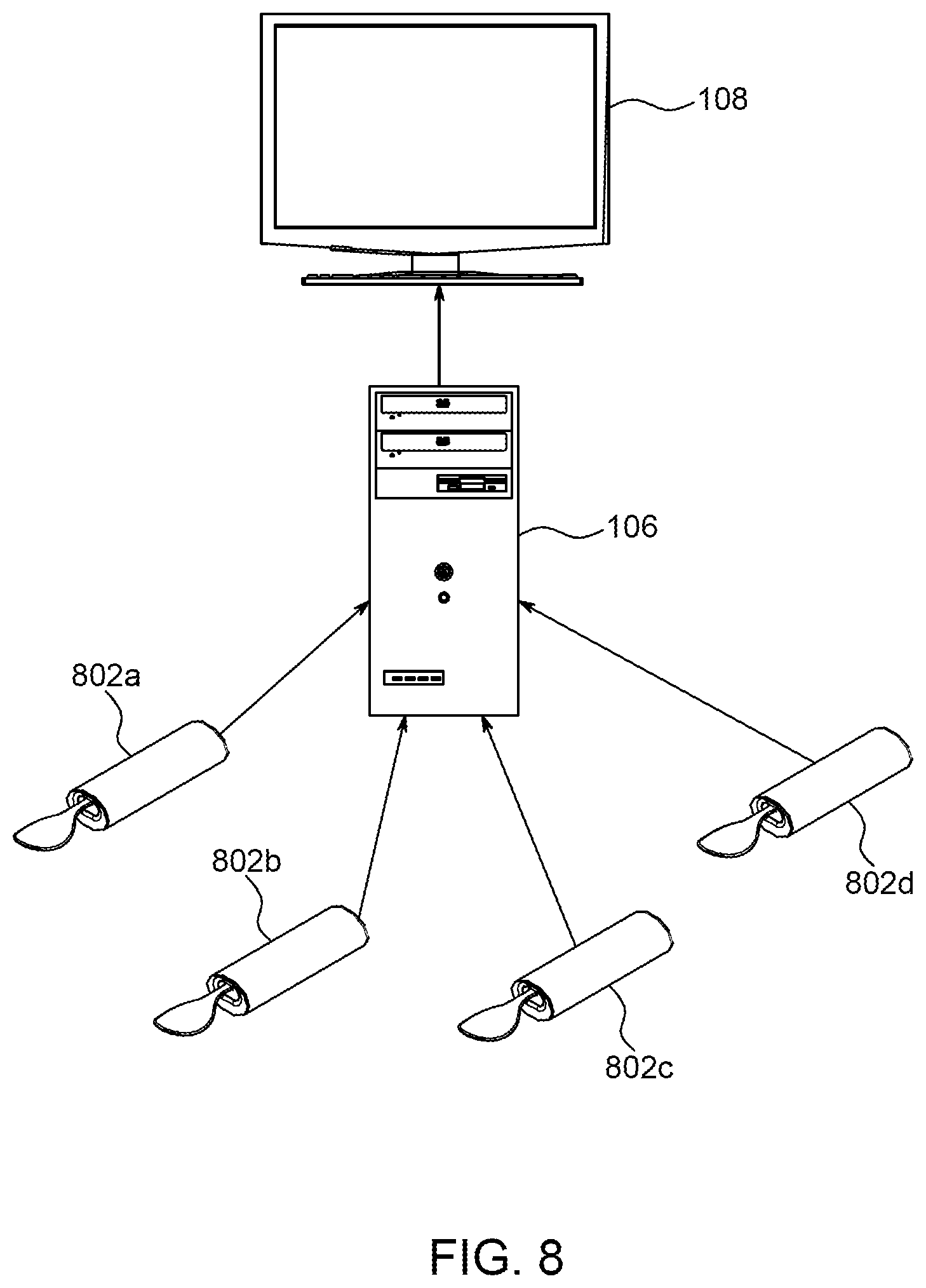 Patent US12599836 Figure 8 – Dining game apparatus