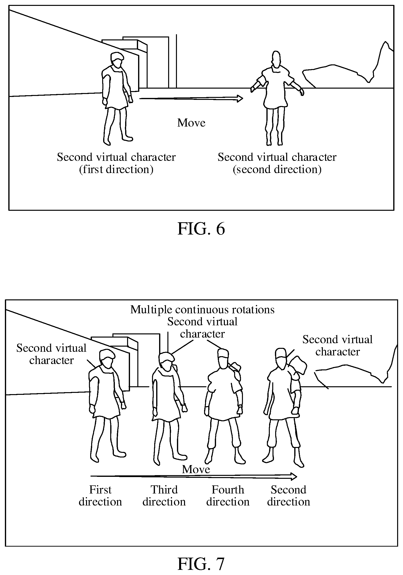 Patent US12599840 Figure 5 – Virtual character control method and apparatus, storage medium, and electronic device
