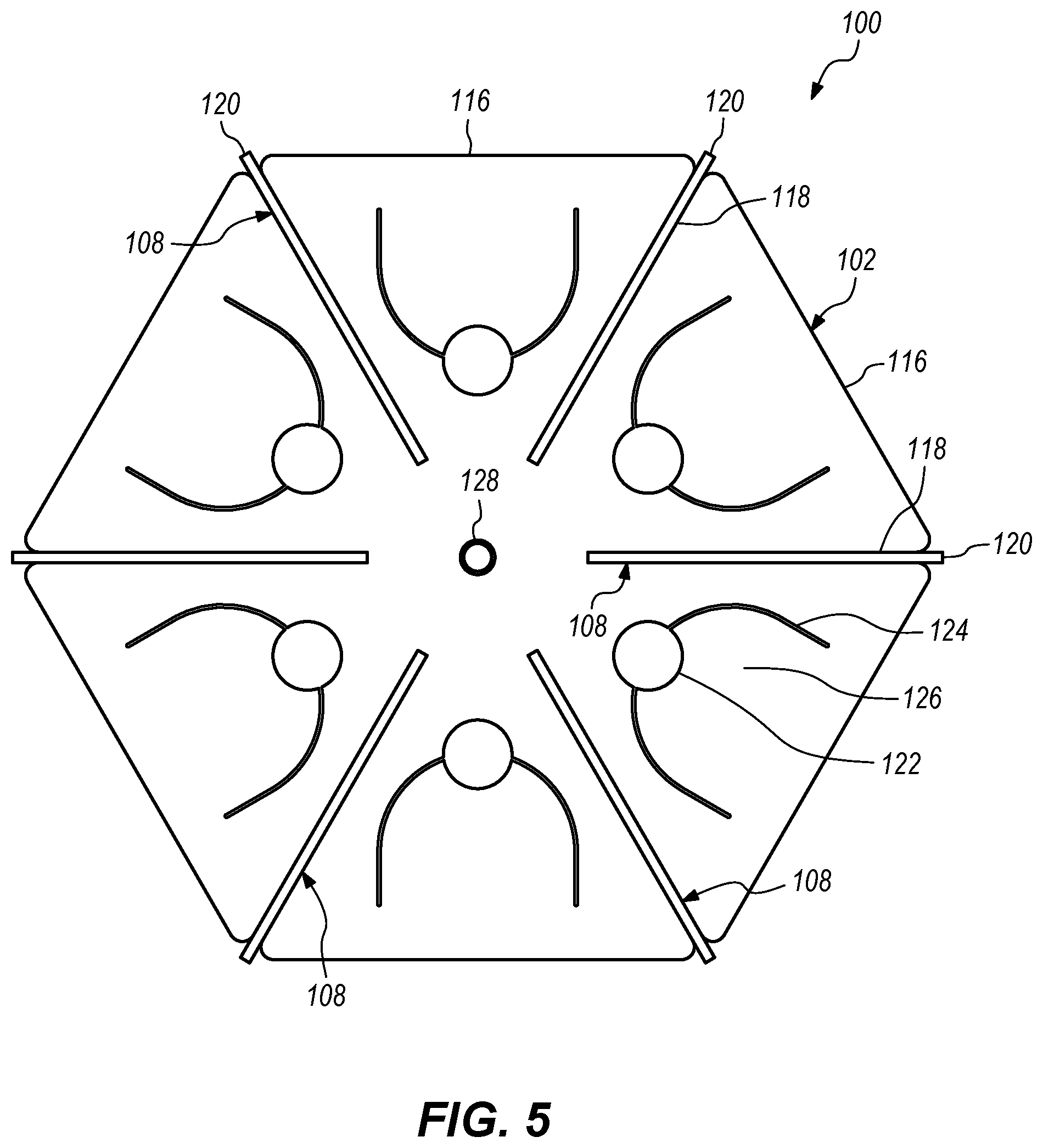 Patent US12599845 Figure 5 – Piñata structure and method for assembling same