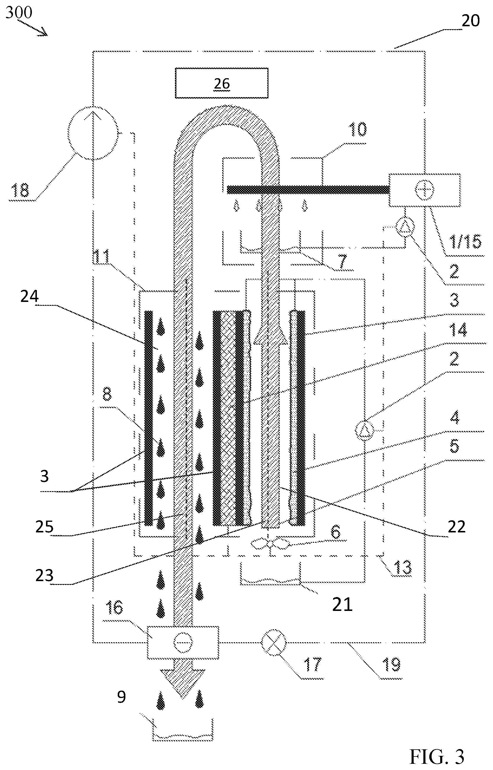 Patent US12599847 Figure 3 – Liquid separation system