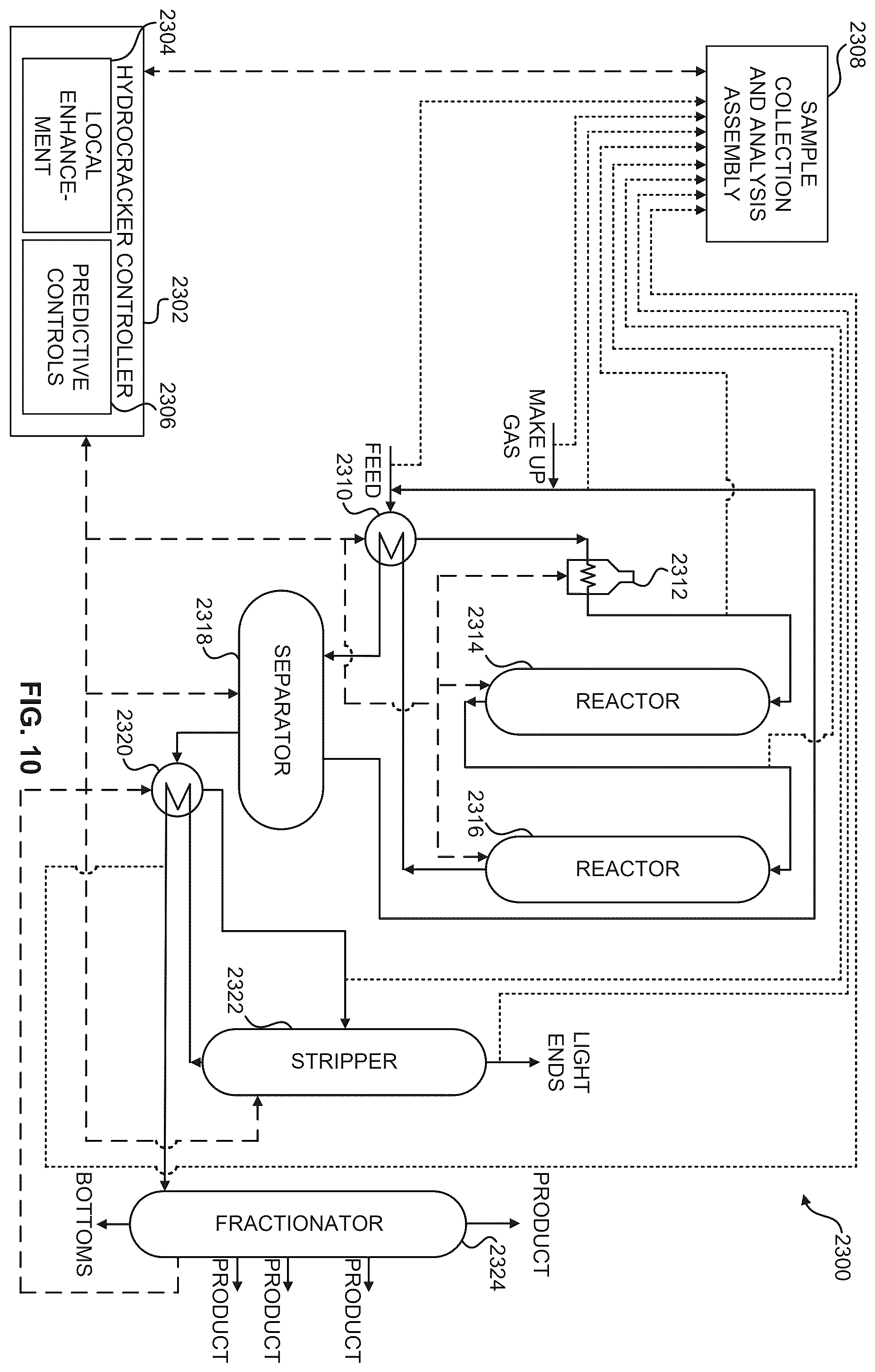 Patent US12599848 Figure 11 – Systems, analyzers, controllers, and associated methods to enhance fluid separation for distillation operations