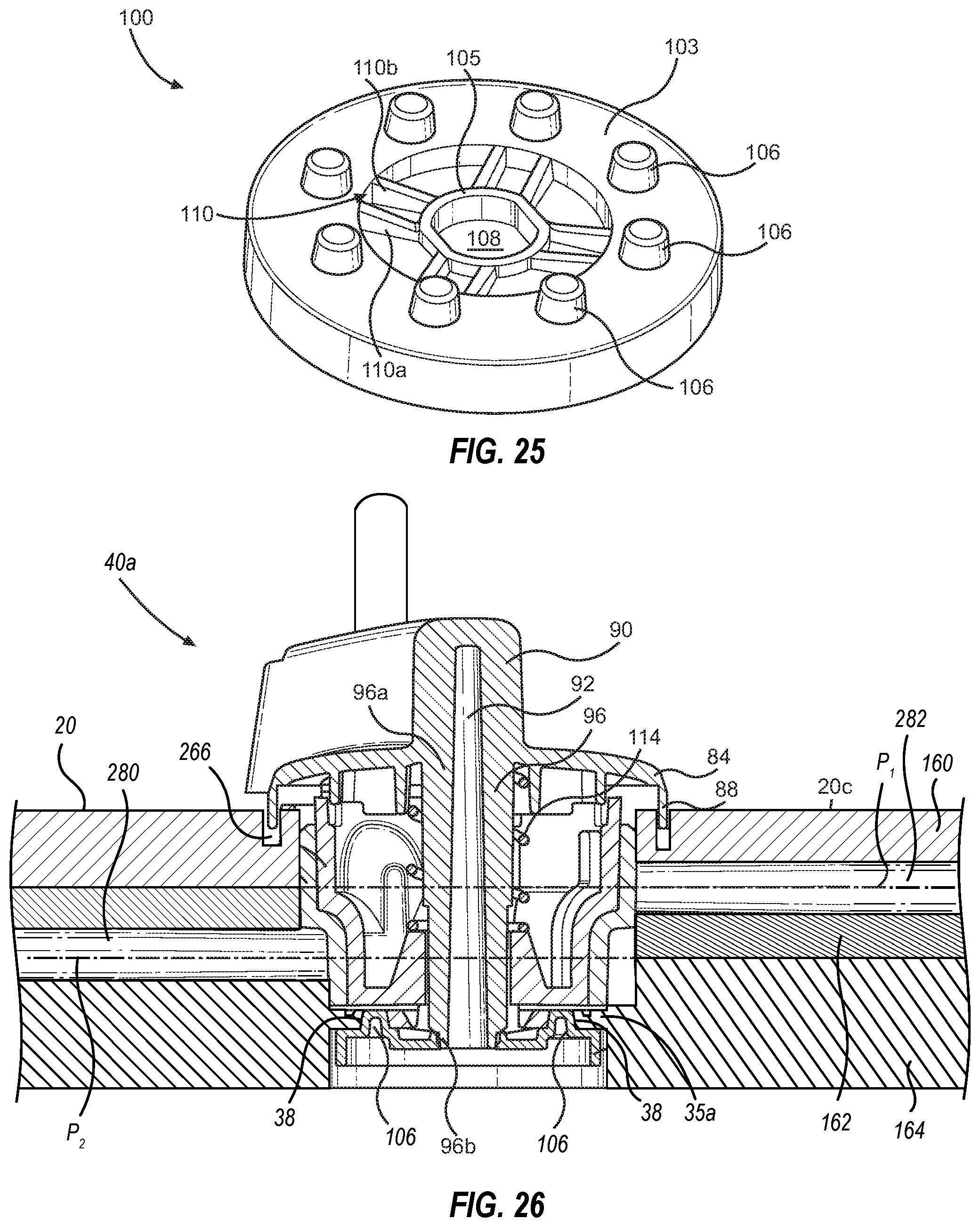Patent US12599851 Figure 17 – Multi-column chromatography systems with rotatable valve assemblies