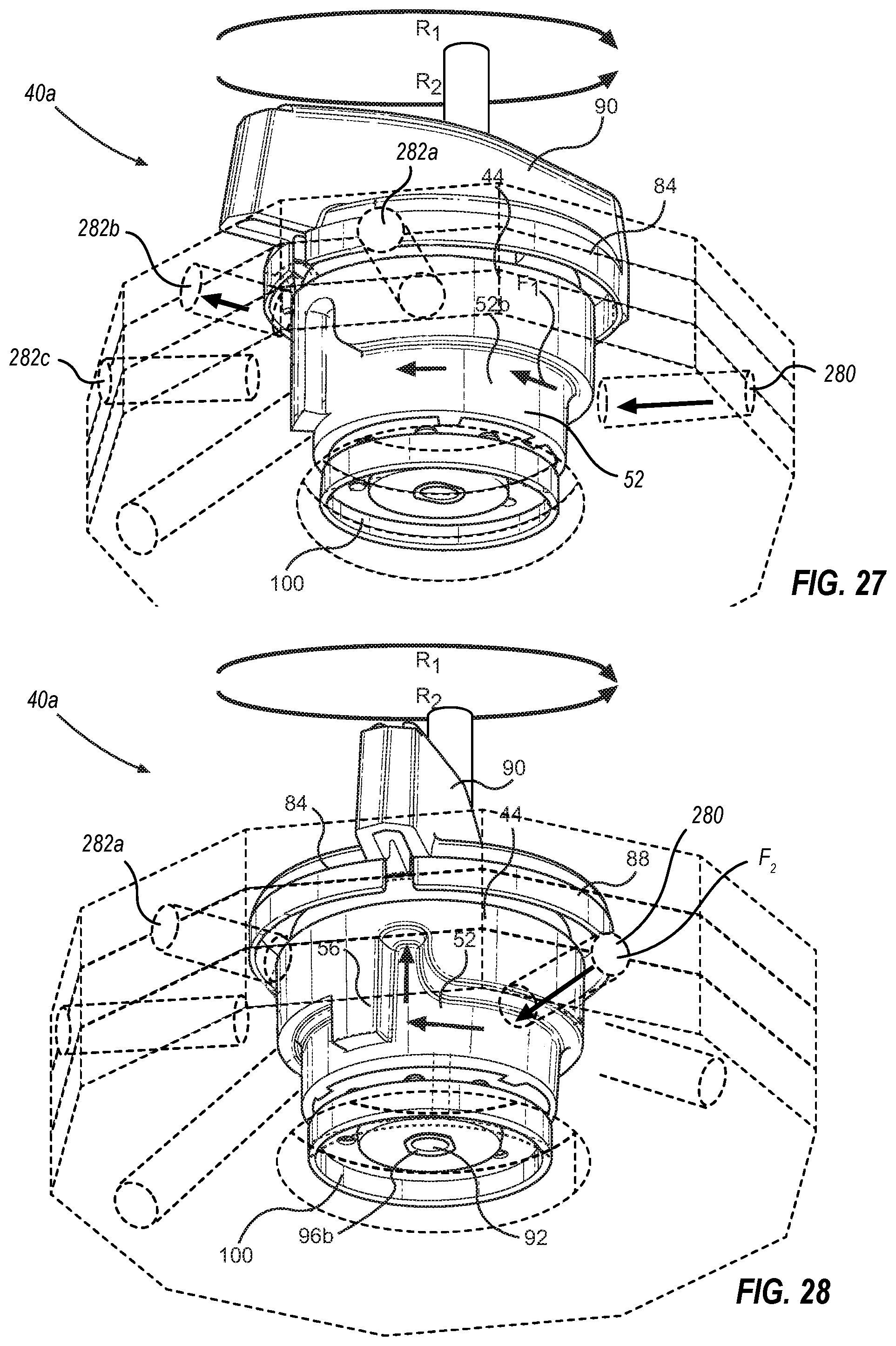 Patent US12599851 Figure 18 – Multi-column chromatography systems with rotatable valve assemblies