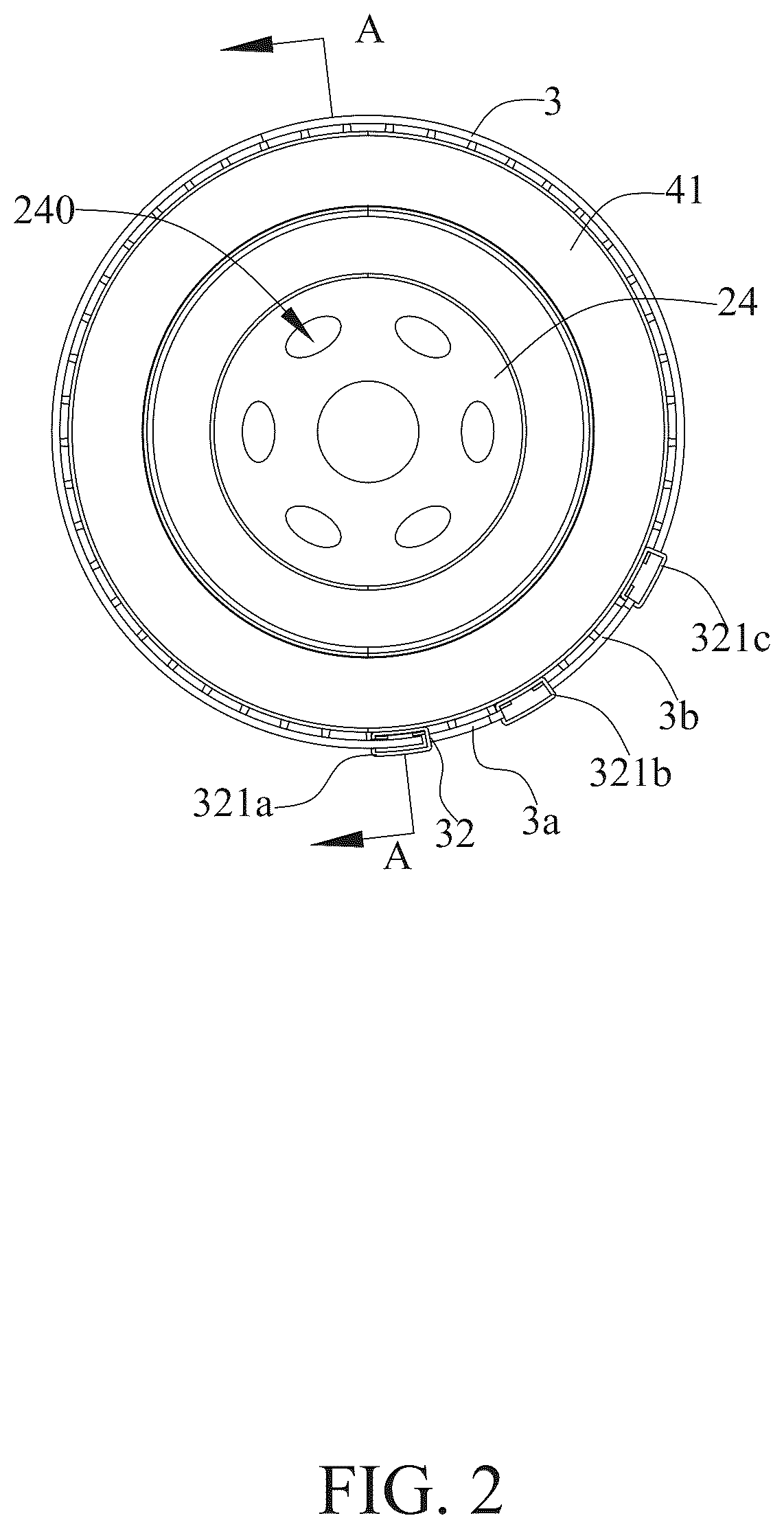 Patent US12599853 Figure 2 – Swimming pool filter cartridge