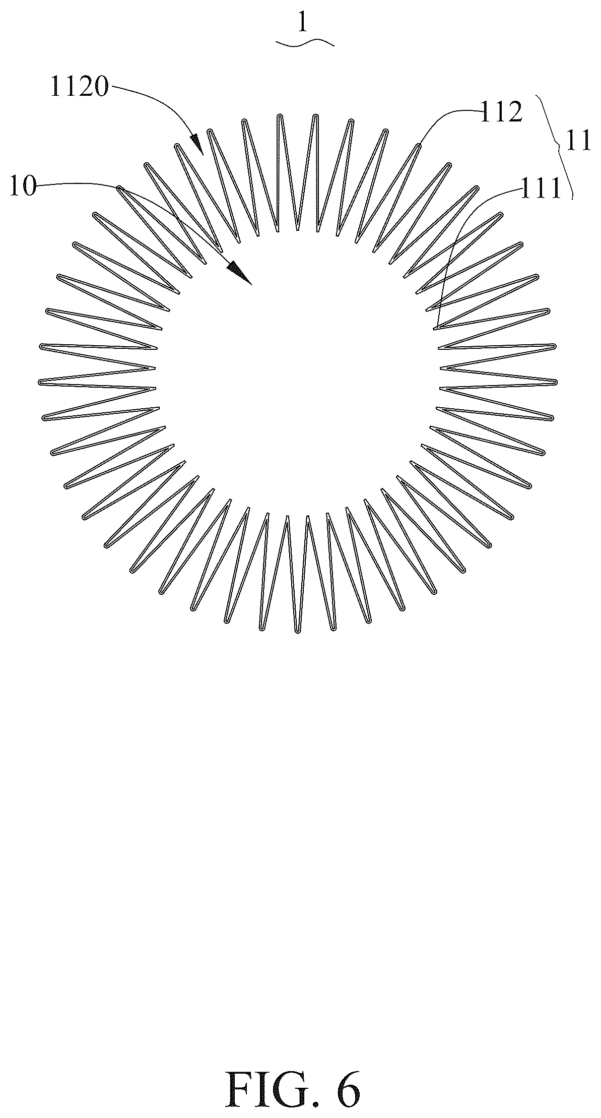 Patent US12599853 Figure 6 – Swimming pool filter cartridge