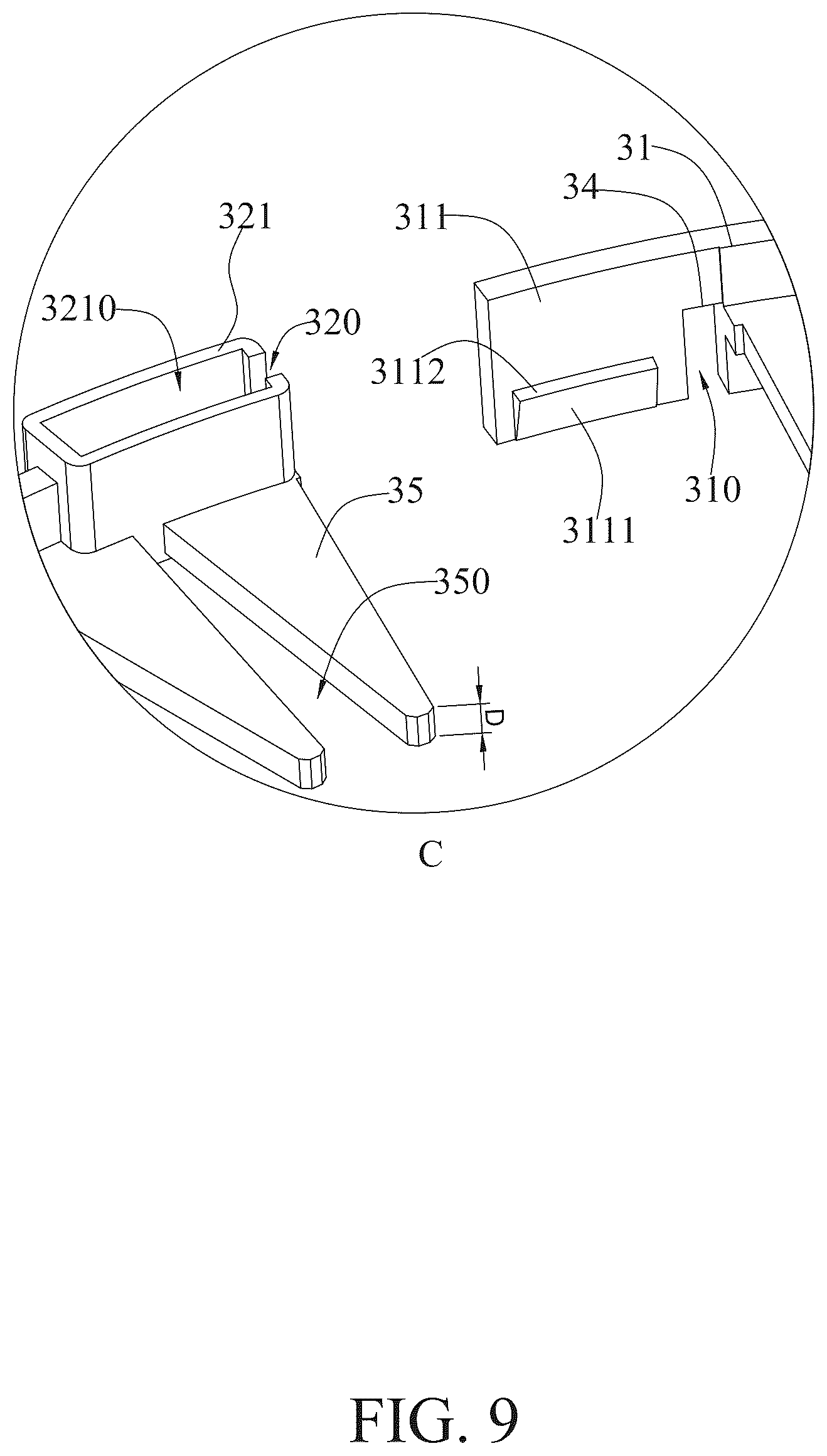 Patent US12599853 Figure 9 – Swimming pool filter cartridge