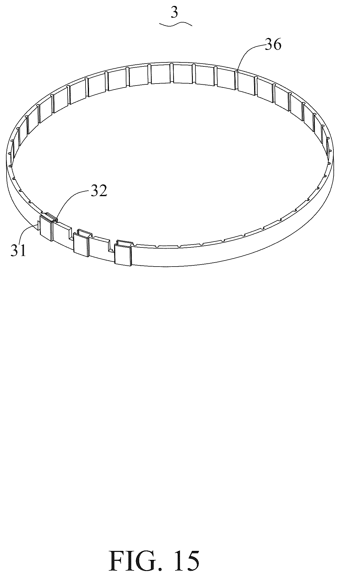 Patent US12599853 Figure 15 – Swimming pool filter cartridge