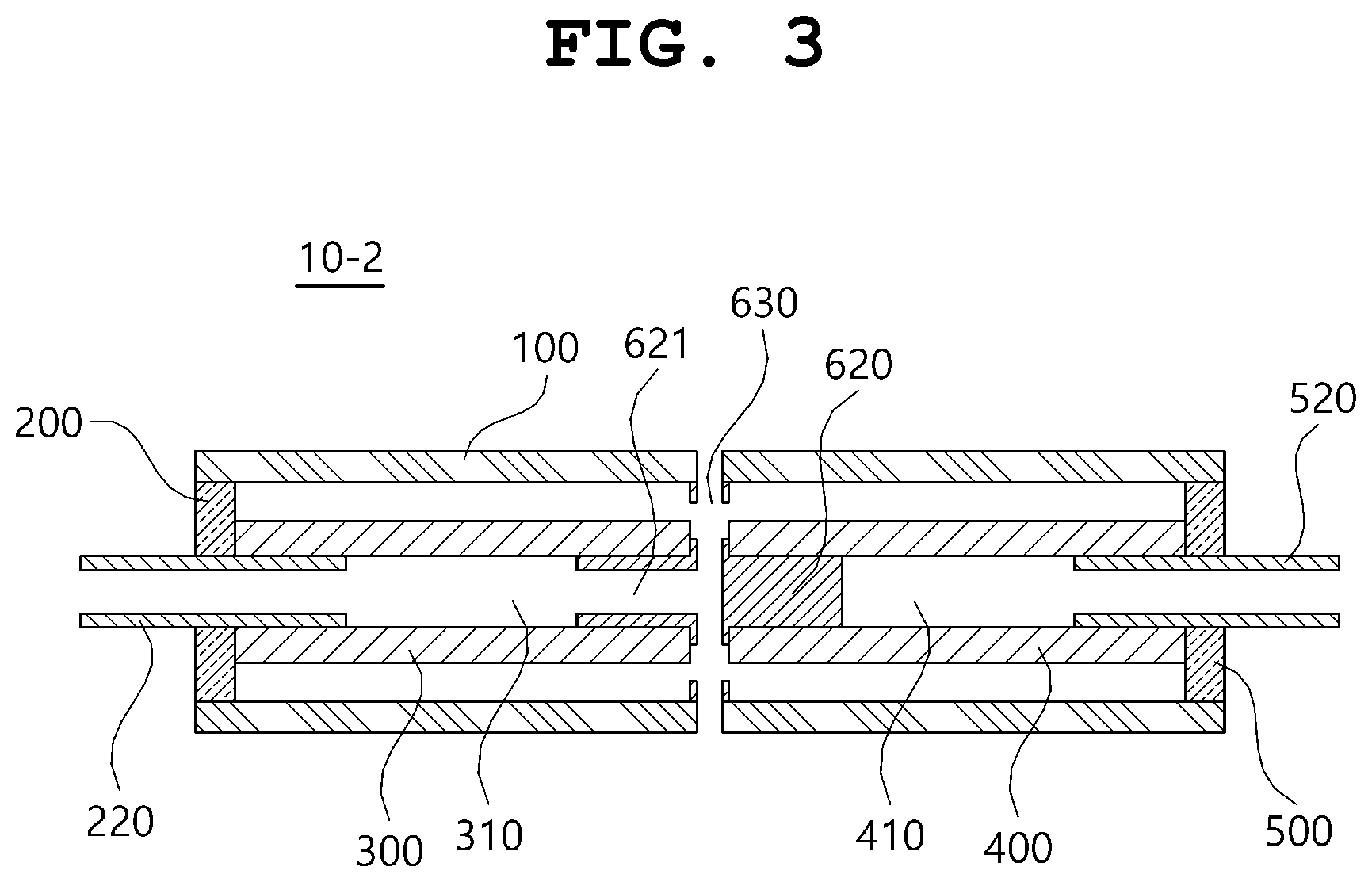 Patent US12599855 Figure 3 – Double filter apparatus including gas supply tube and system including the same