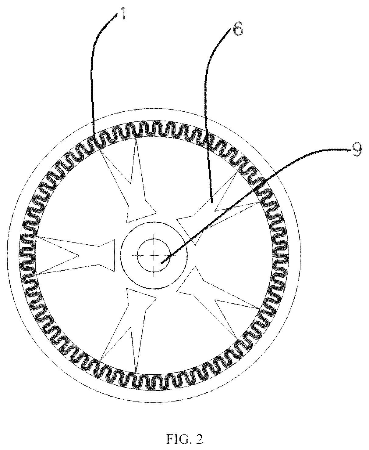 Patent US12599859 Figure 2 – Shower filter element