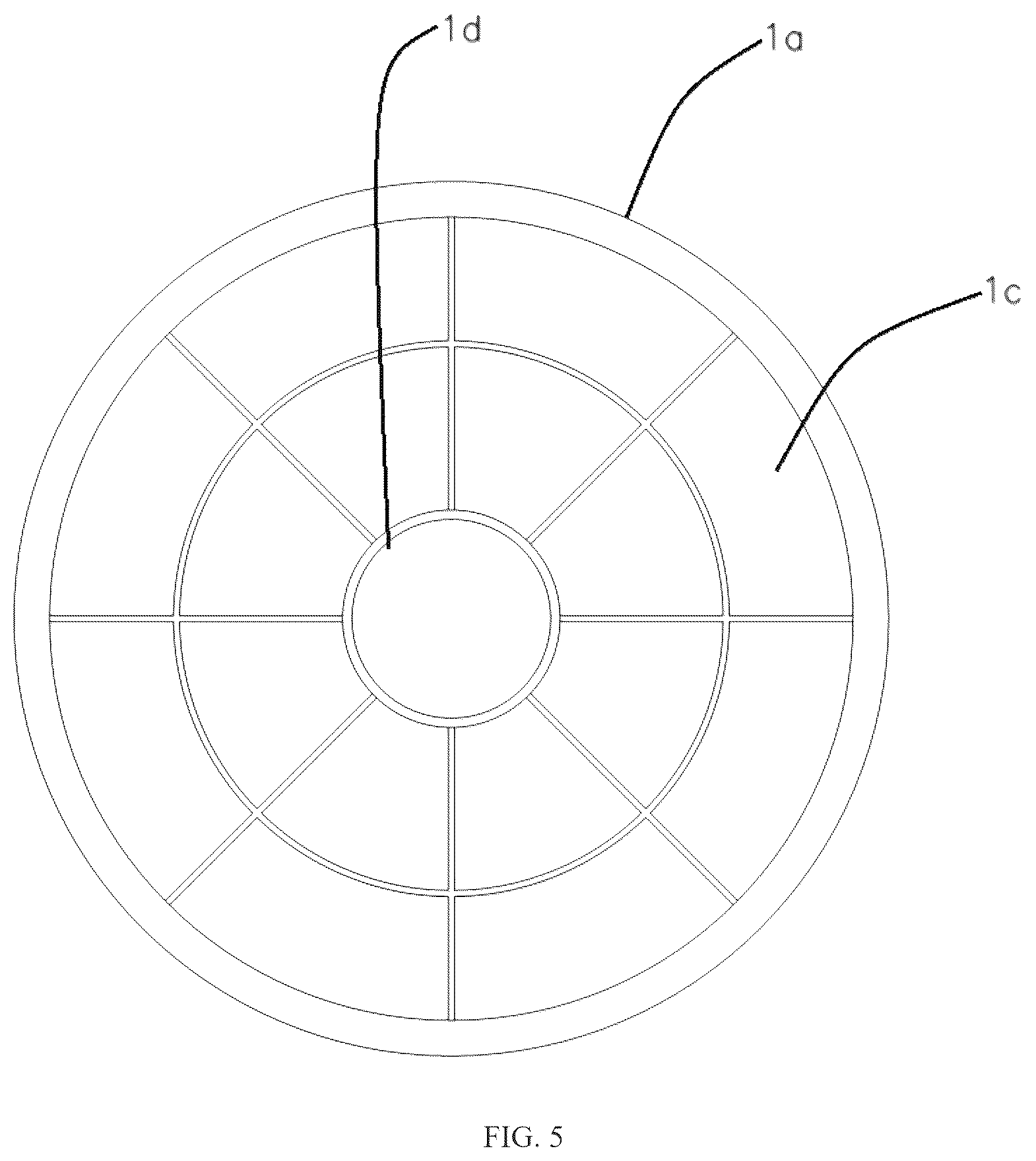 Patent US12599859 Figure 5 – Shower filter element