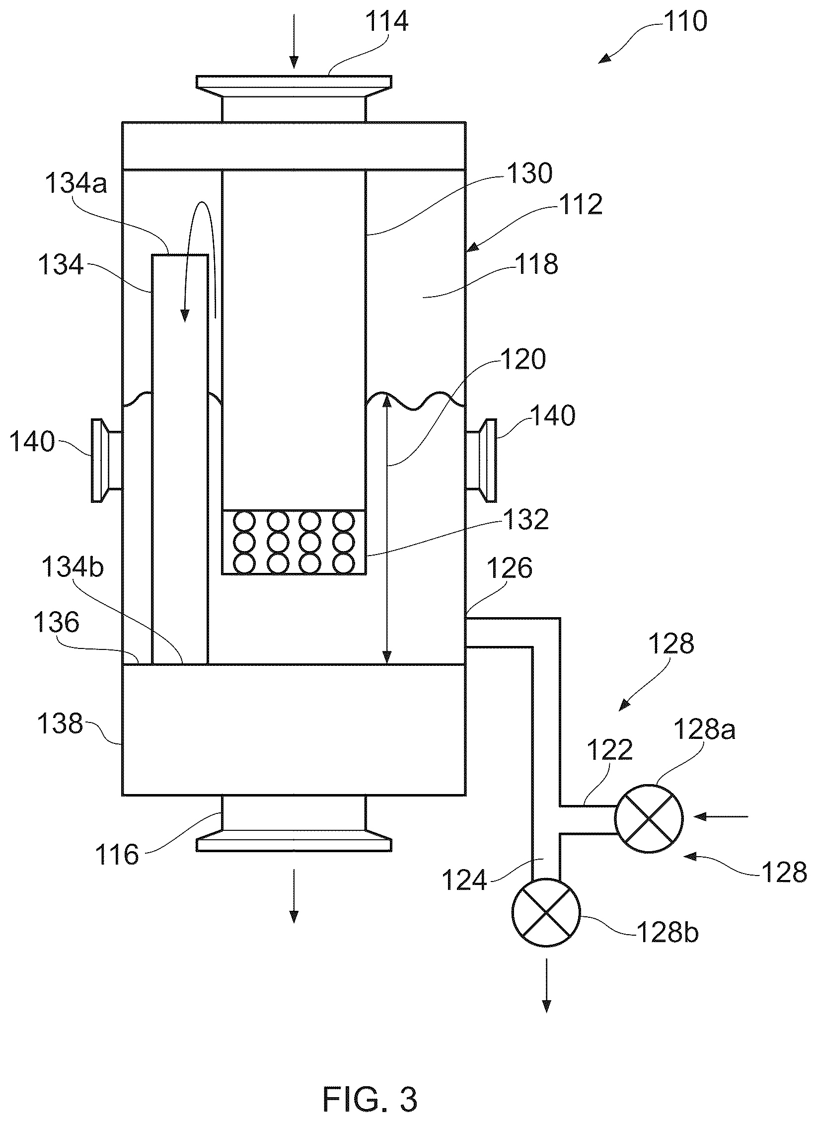 Patent US12599860 Figure 3 – Liquid filter apparatus with thermal shield