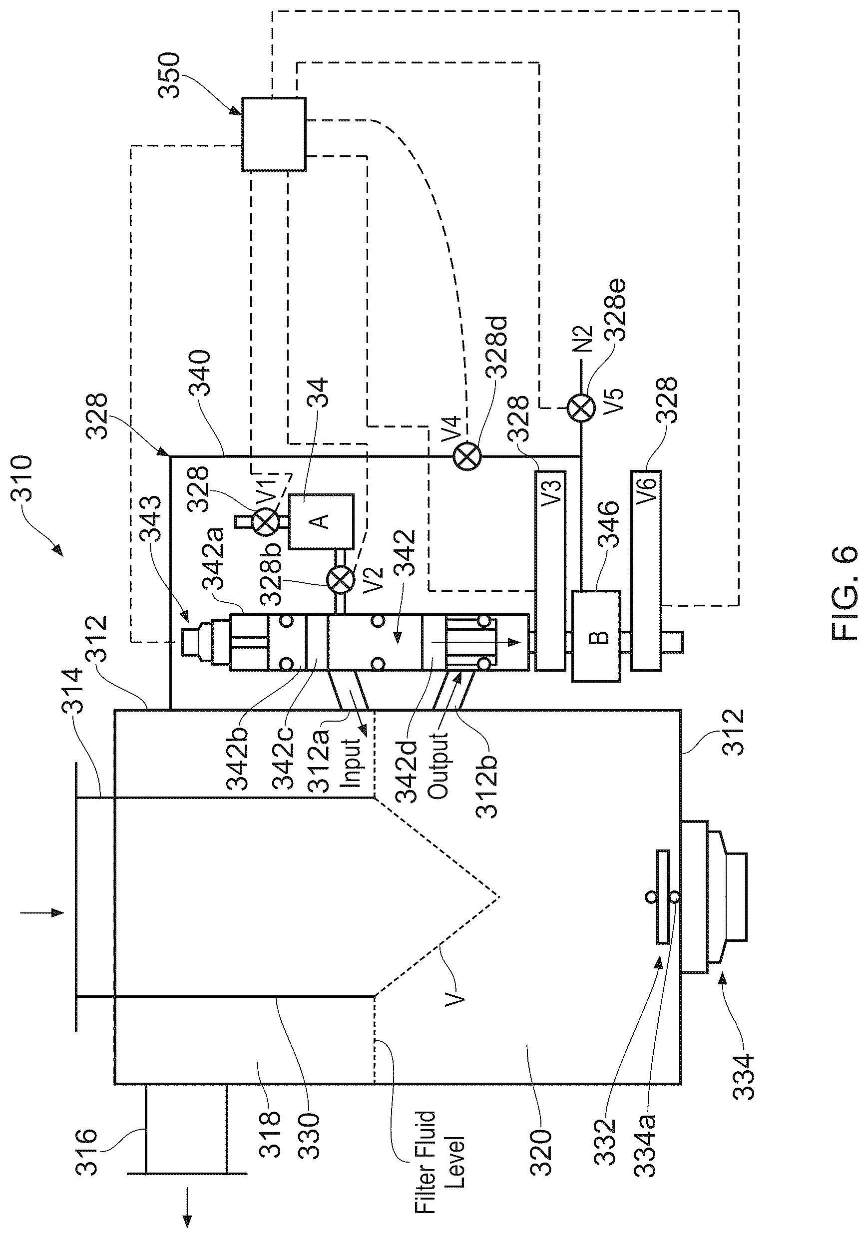 Patent US12599860 Figure 6 – Liquid filter apparatus with thermal shield
