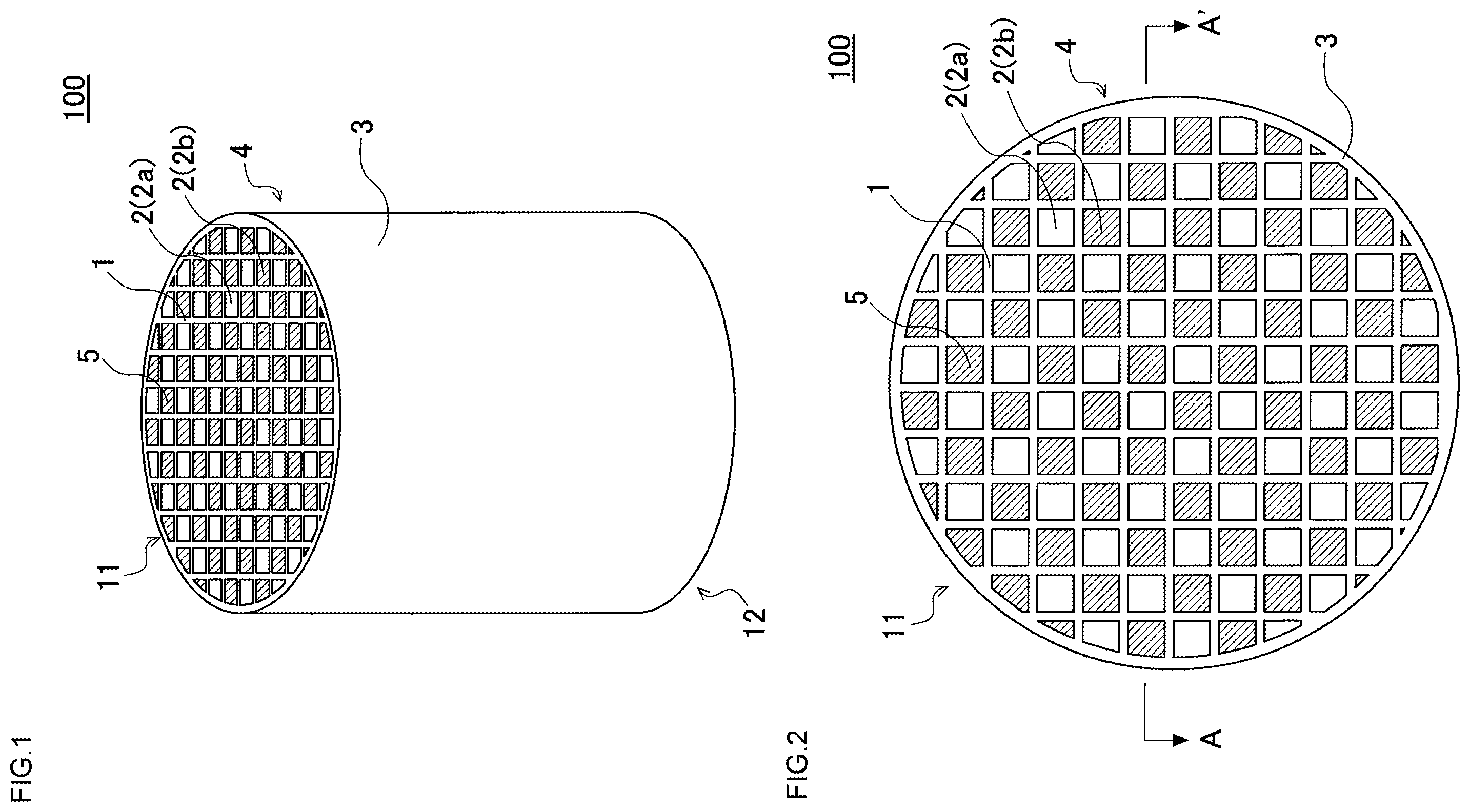 Patent US12599862 — Honeycomb filter — Figure 1