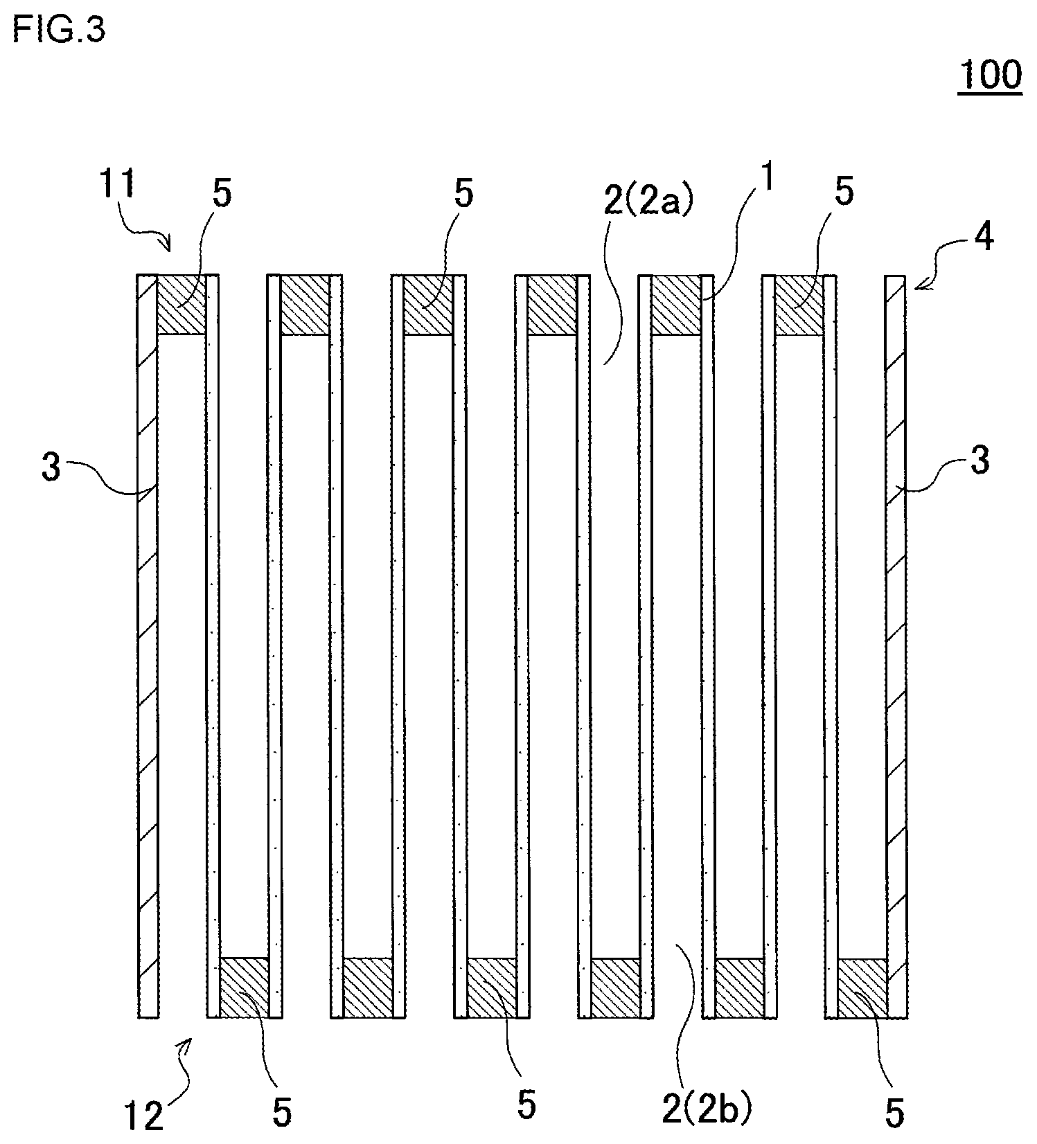 Patent US12599862 Figure 2 – Honeycomb filter