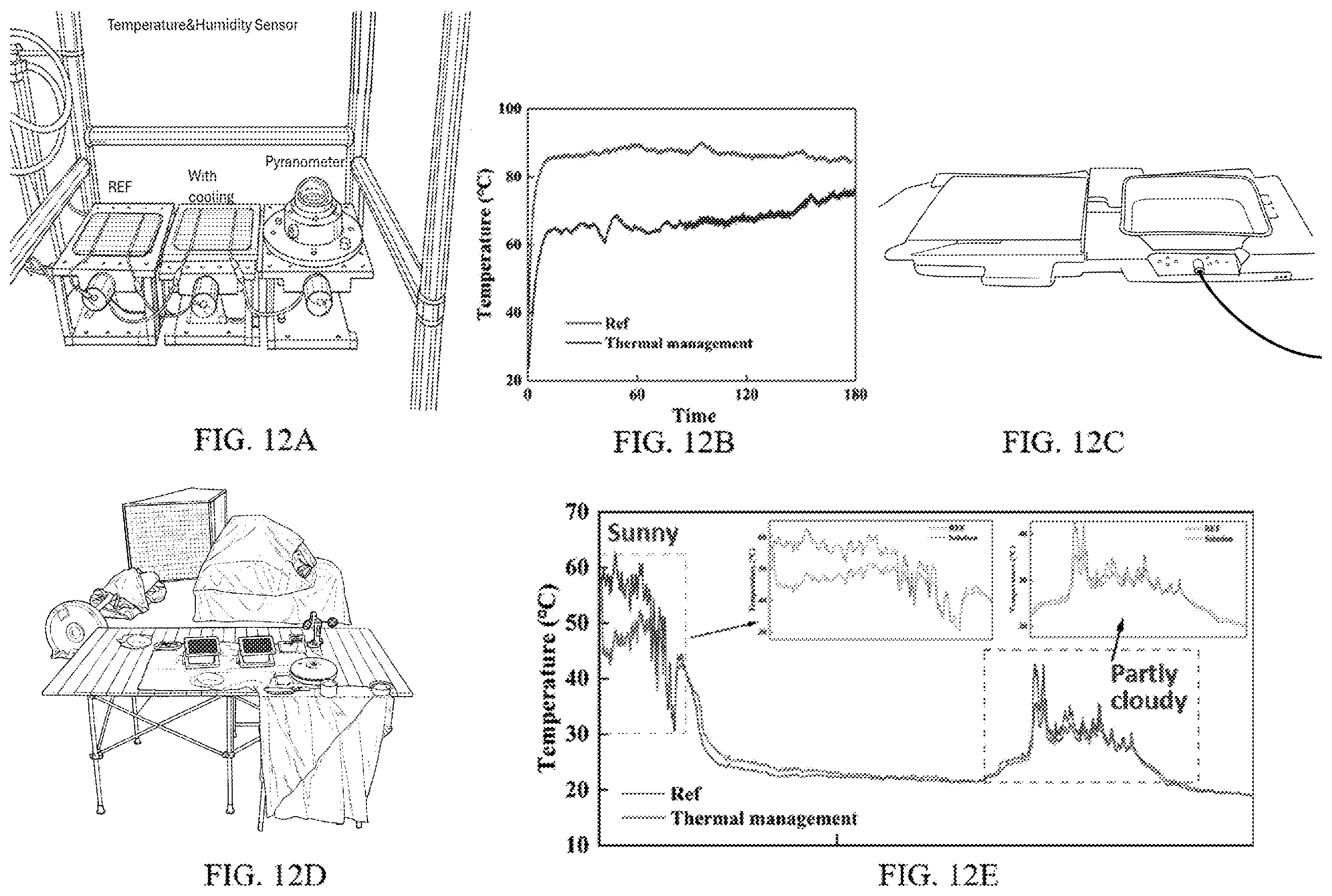 Patent US12599866 Figure 8 – Membrane-based desorption cooling method for passive thermal management