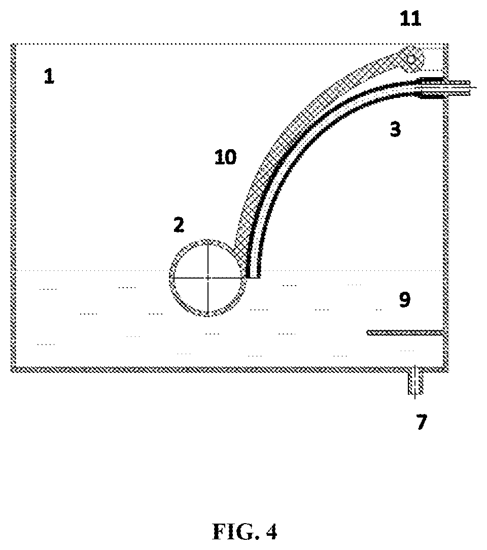 Patent US12599873 Figure 4 – Device for membrane purification of a liquid