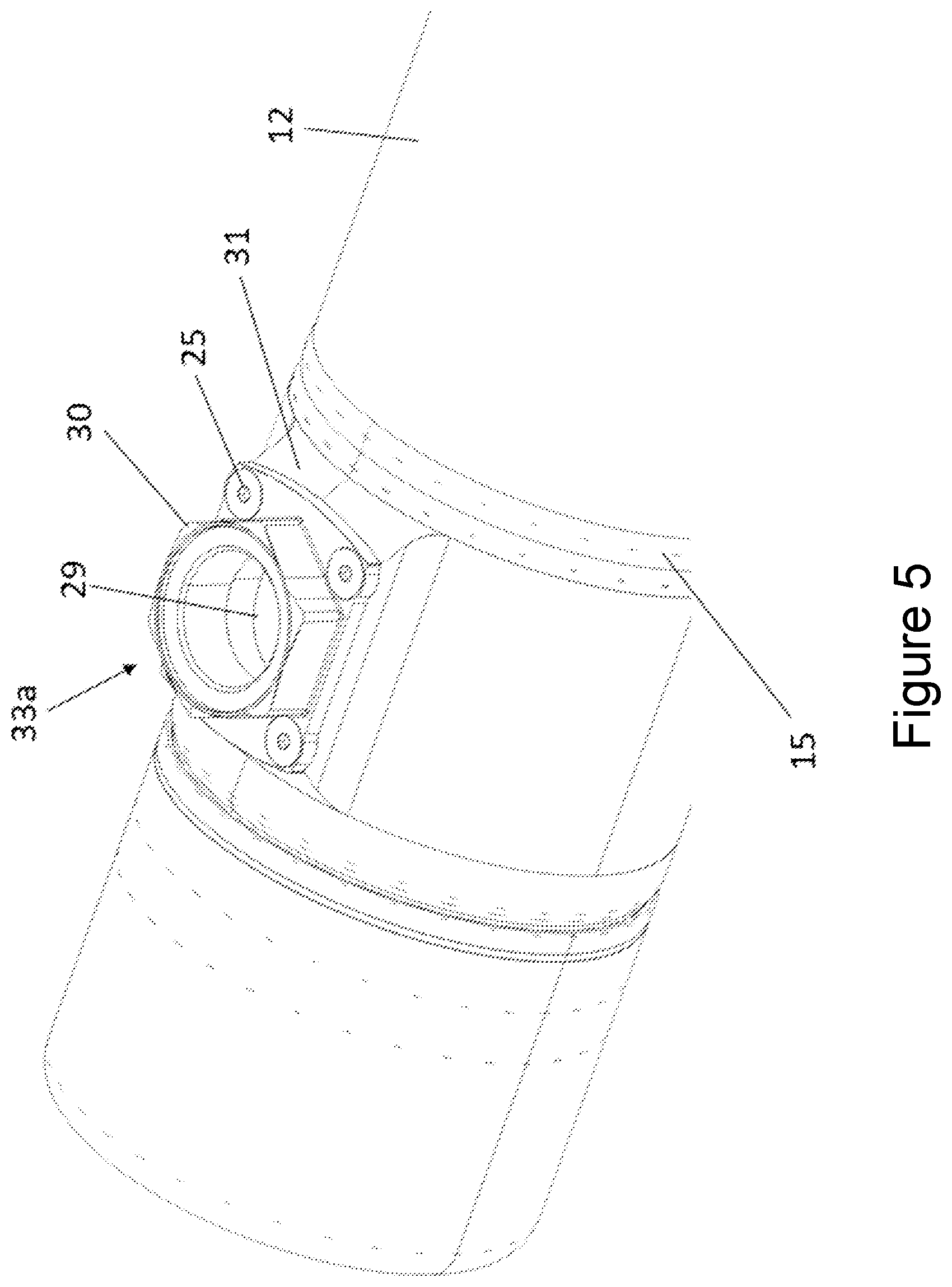 Patent US12599876 Figure 5 – Port for membrane module