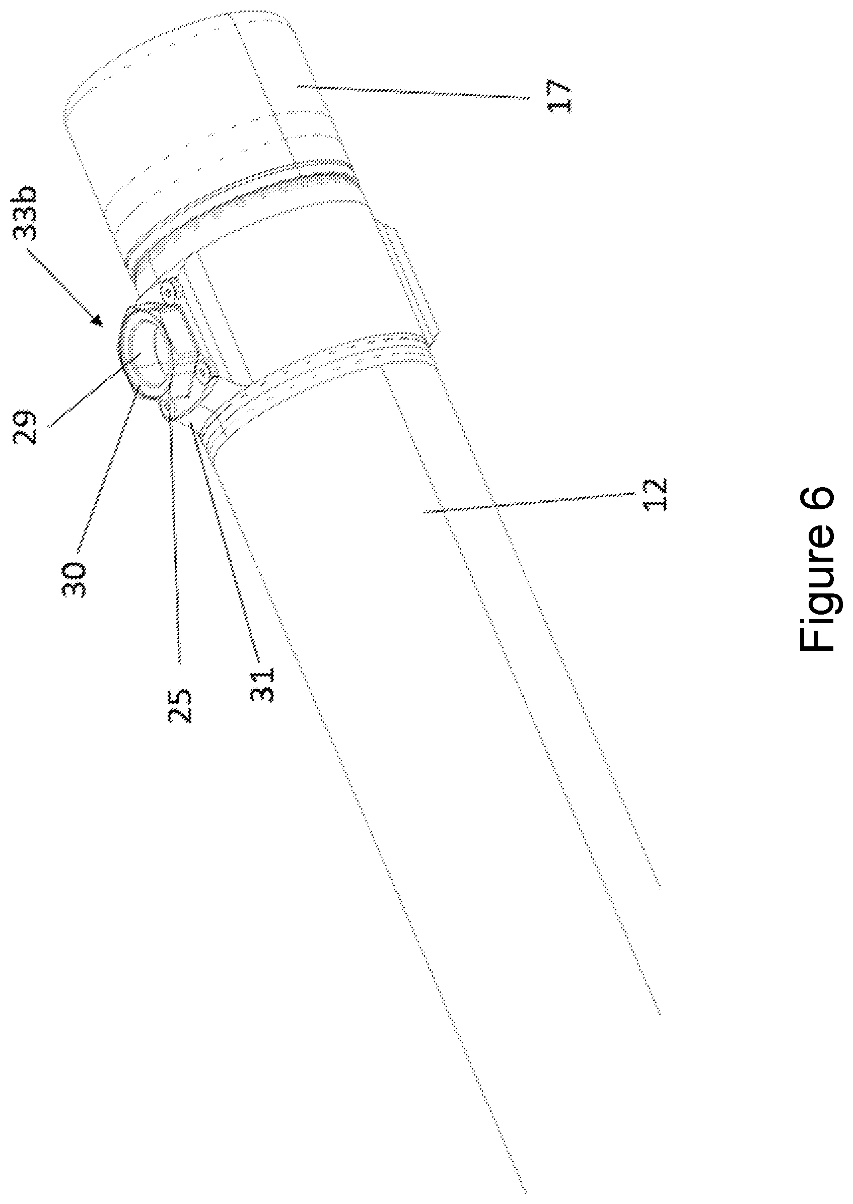Patent US12599876 Figure 6 – Port for membrane module