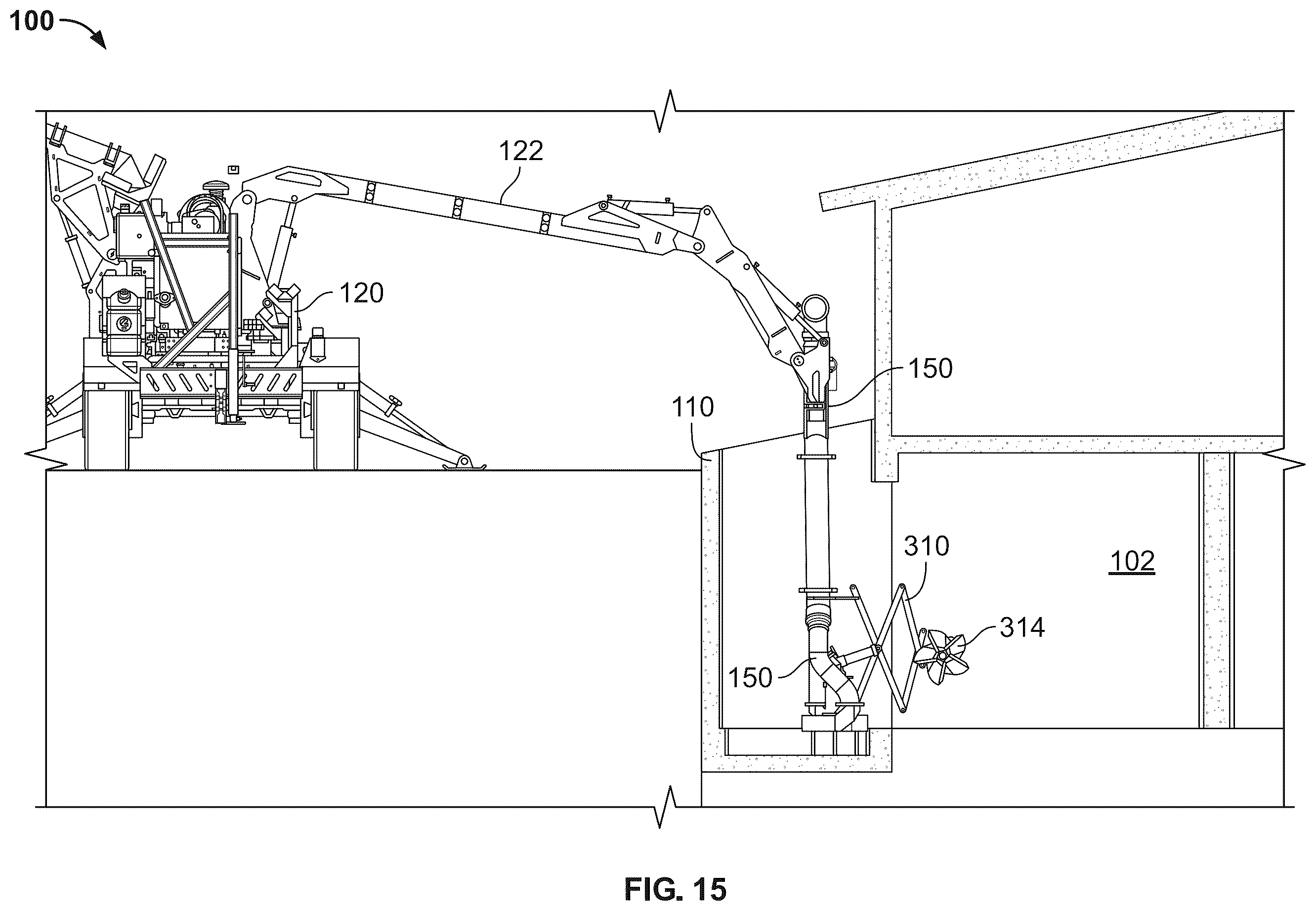 Patent US12599877 Figure 15 – Liquid manure agitation