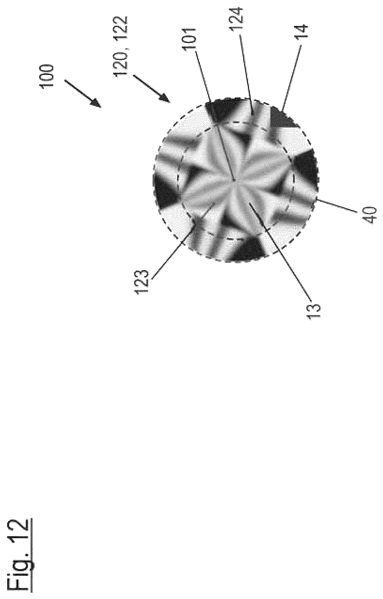 Patent US12599878 Figure 12 – Mixing segment for a static mixer