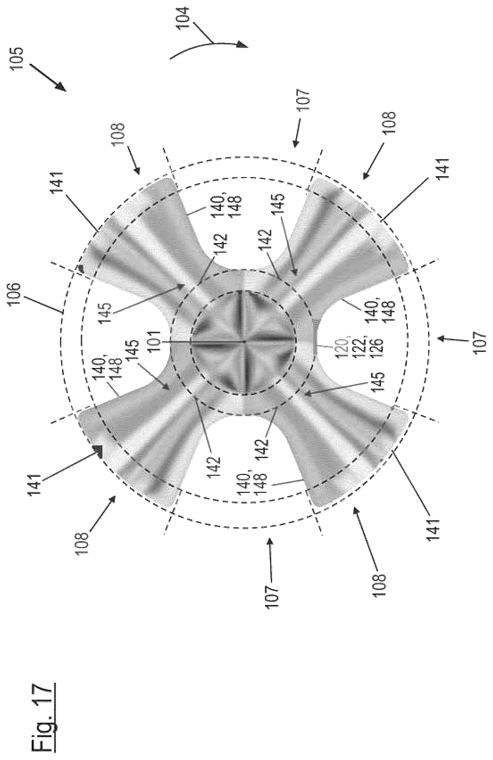 Patent US12599878 Figure 17 – Mixing segment for a static mixer
