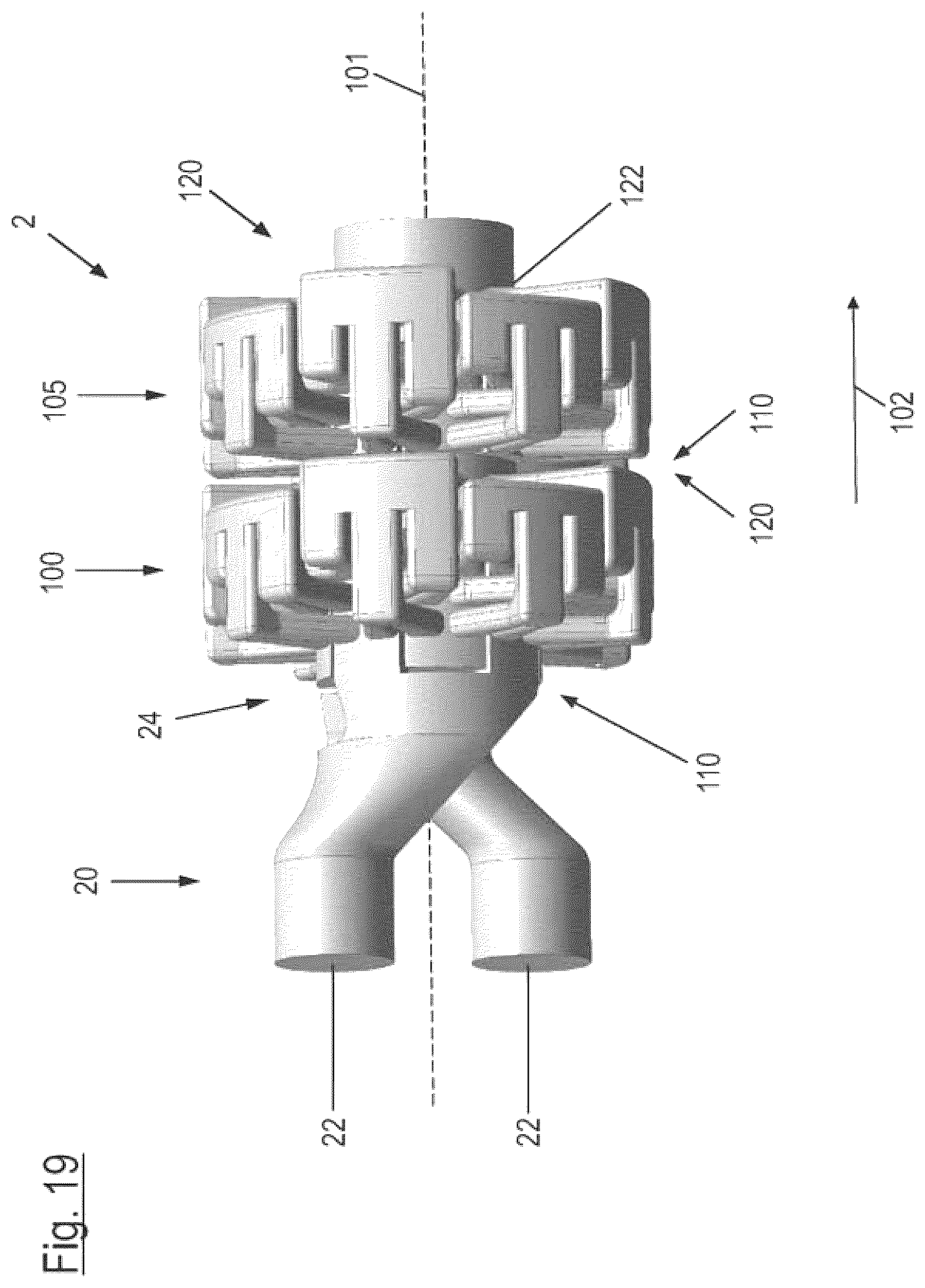 Patent US12599878 Figure 19 – Mixing segment for a static mixer