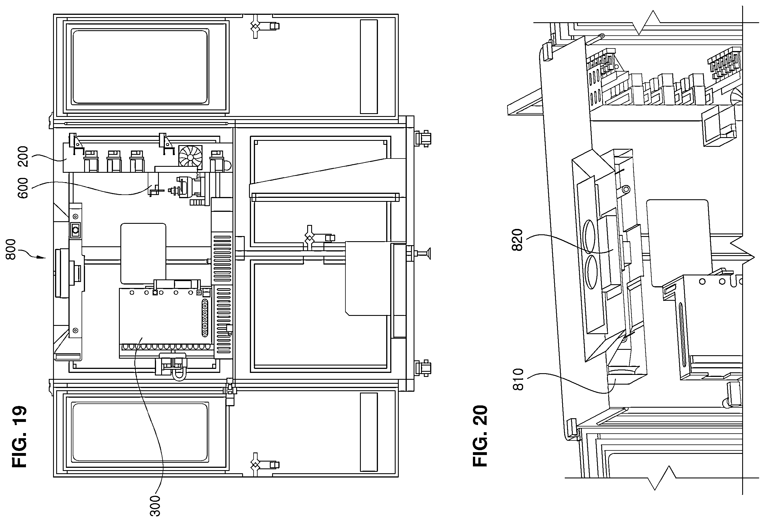 Patent US12599880 Figure 18 – Raw material/container supply device for individual-specific cosmetics manufacturing selling machine